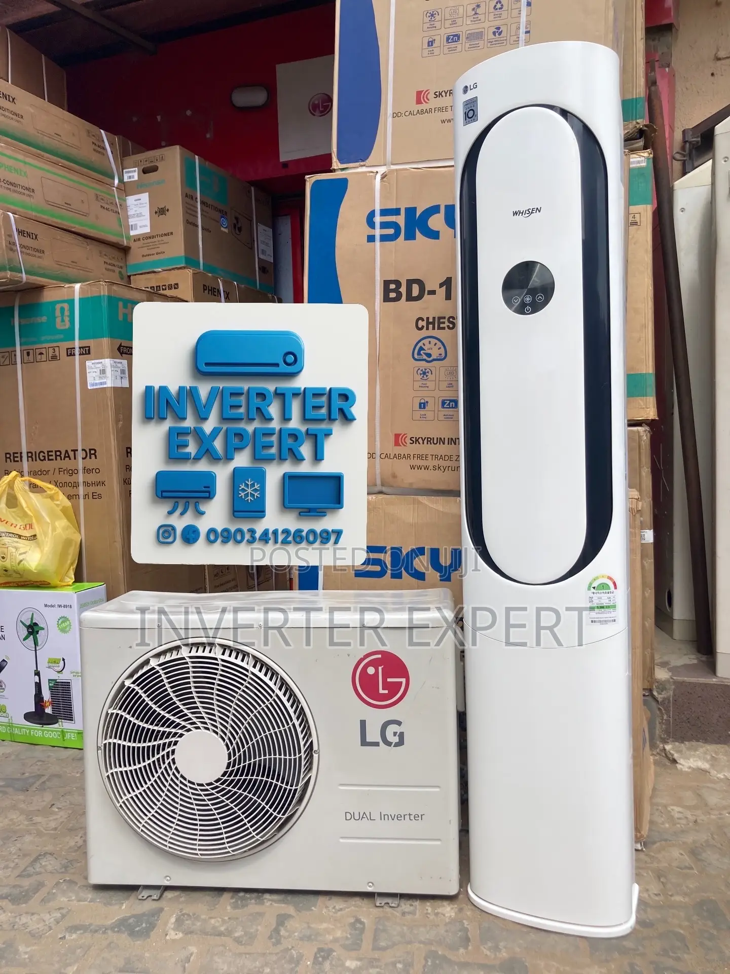 Lg Floor Standing Inverter Air Conditioner