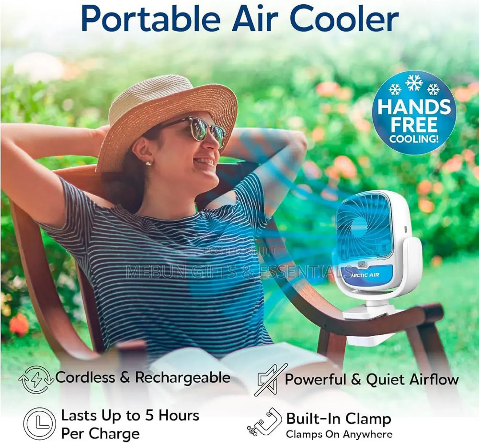 Arctic Cool Clamp Fan