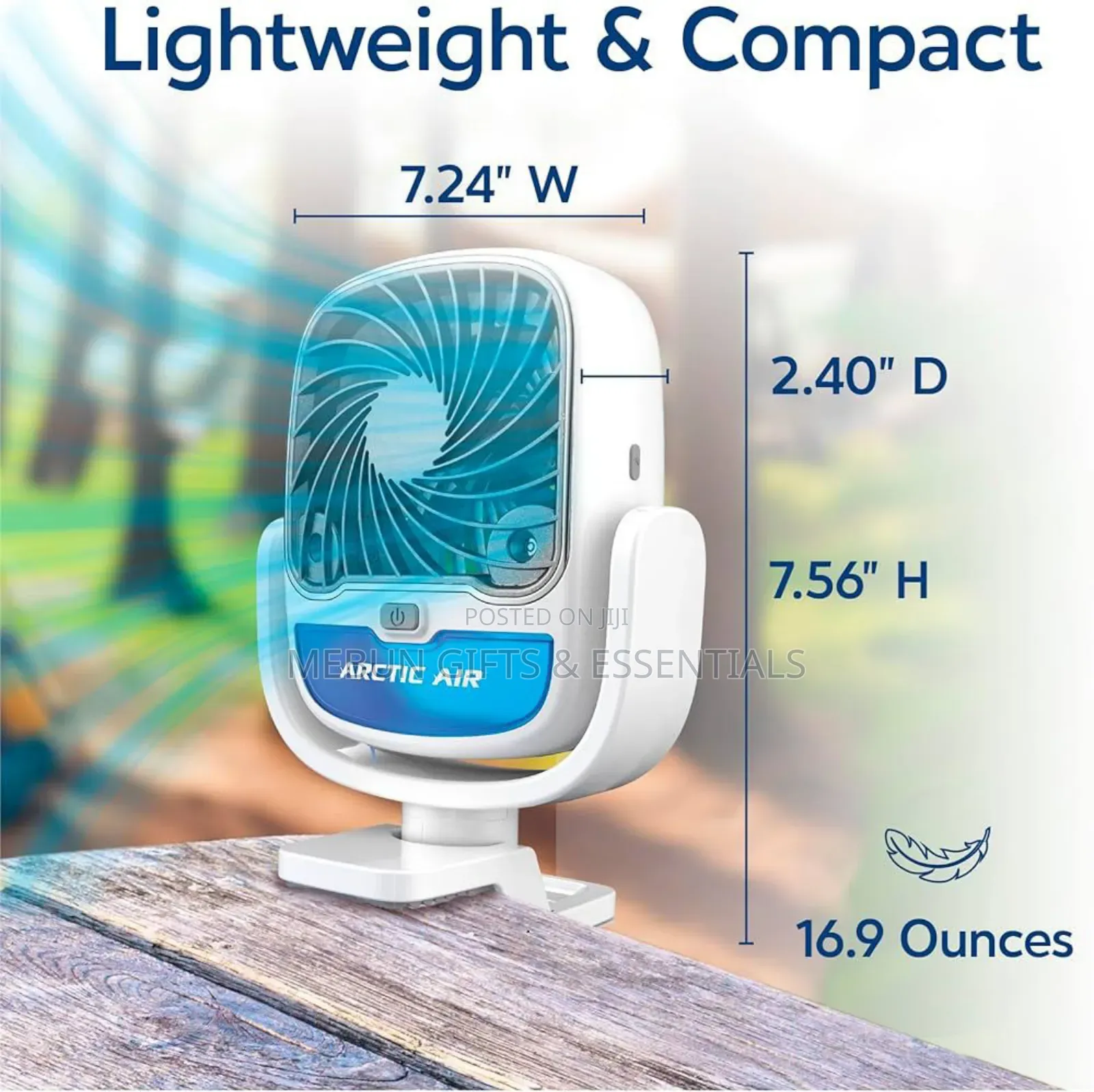 Arctic Cool Clamp Fan