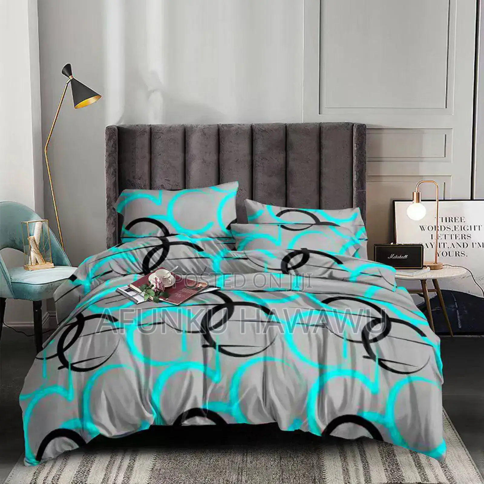 Duvet Bedsheet and 4 Pillow Case