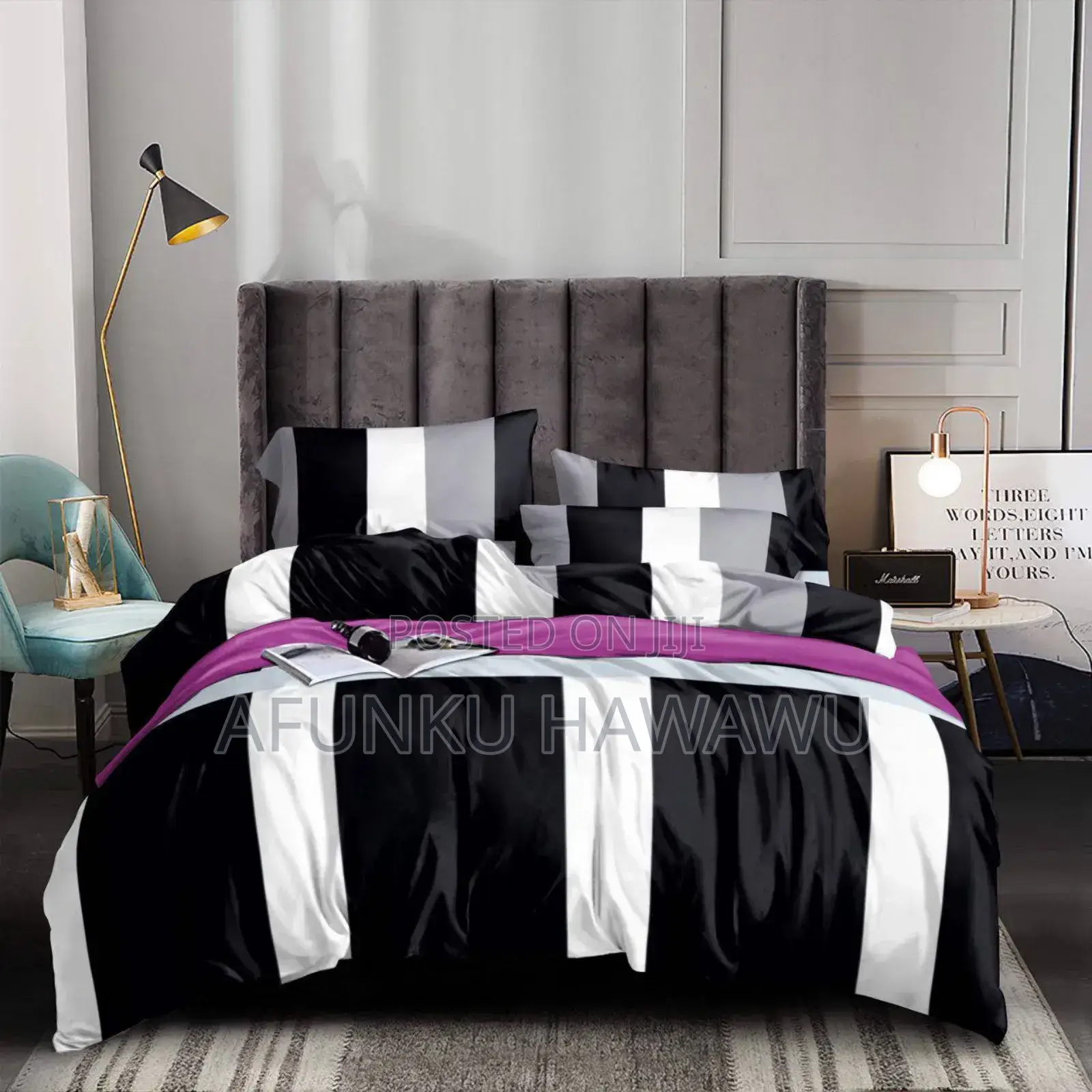 Duvet Bedsheet and 4 Pillow Case