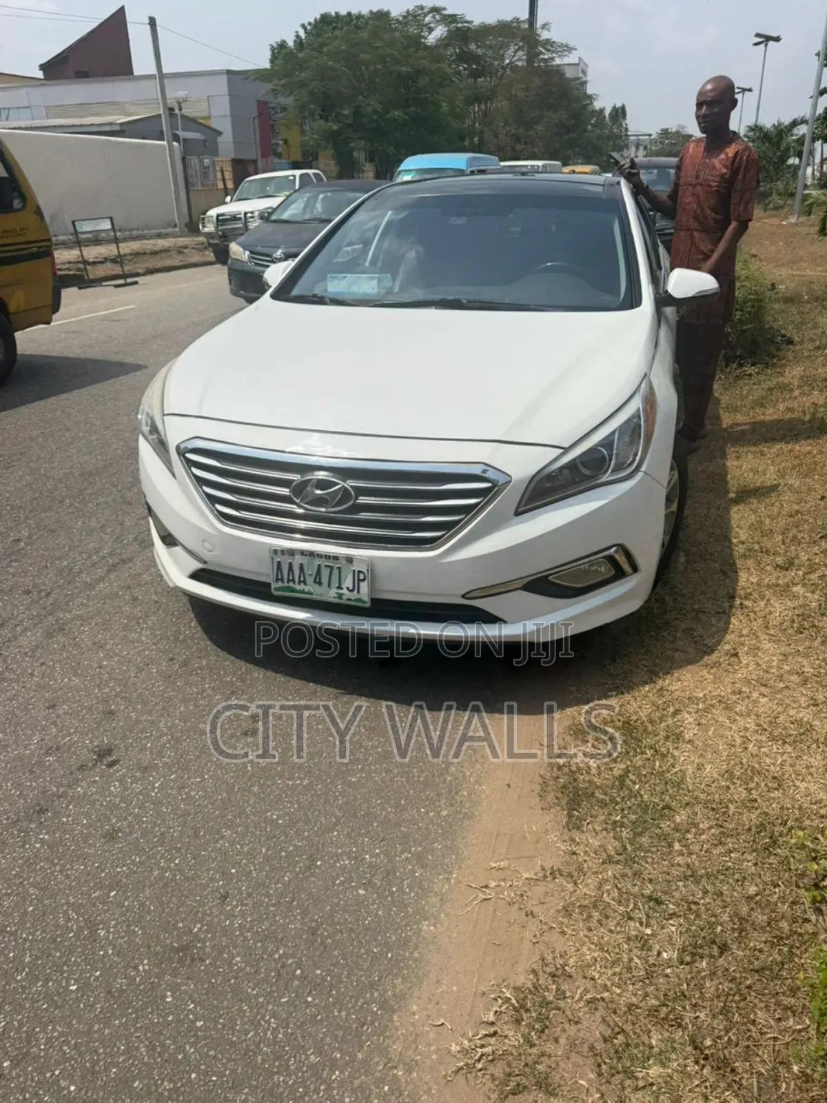 Hyundai Sonata 2015 White