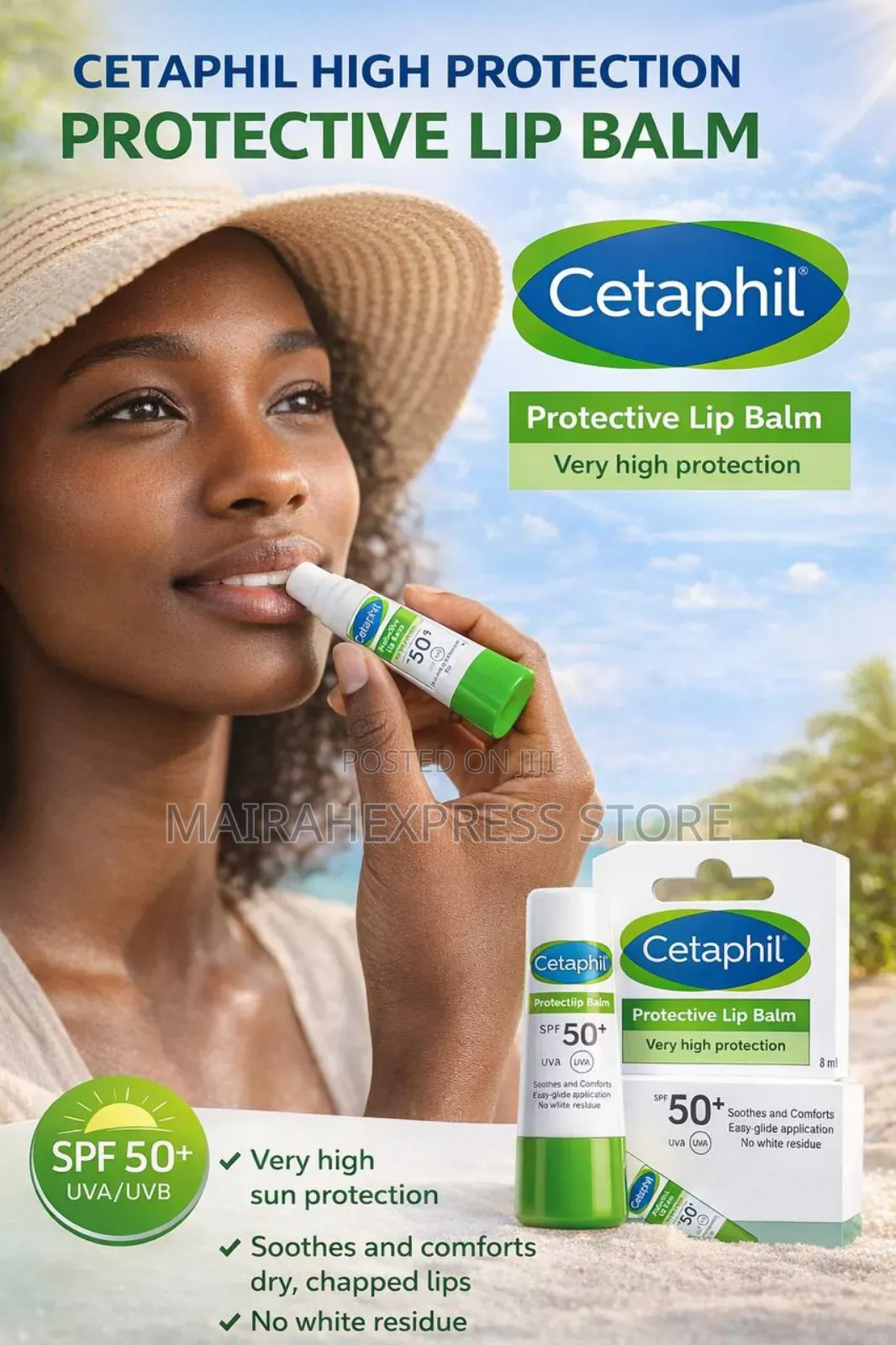 Cetaphil High Protection Protective Lip Balm HMK