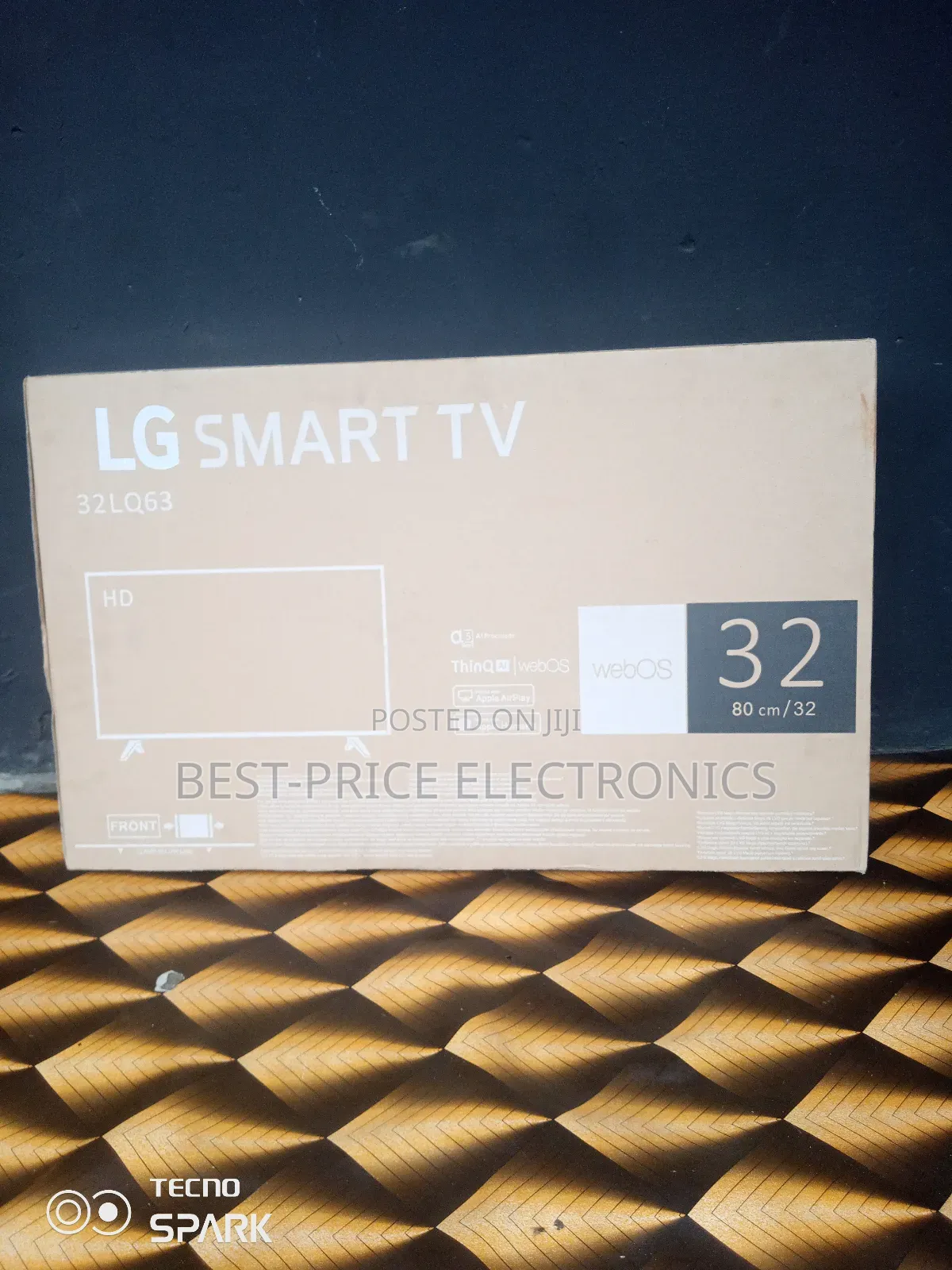 Lg 32 Inches Smart Tv With Bluetooth and Wifi Apps