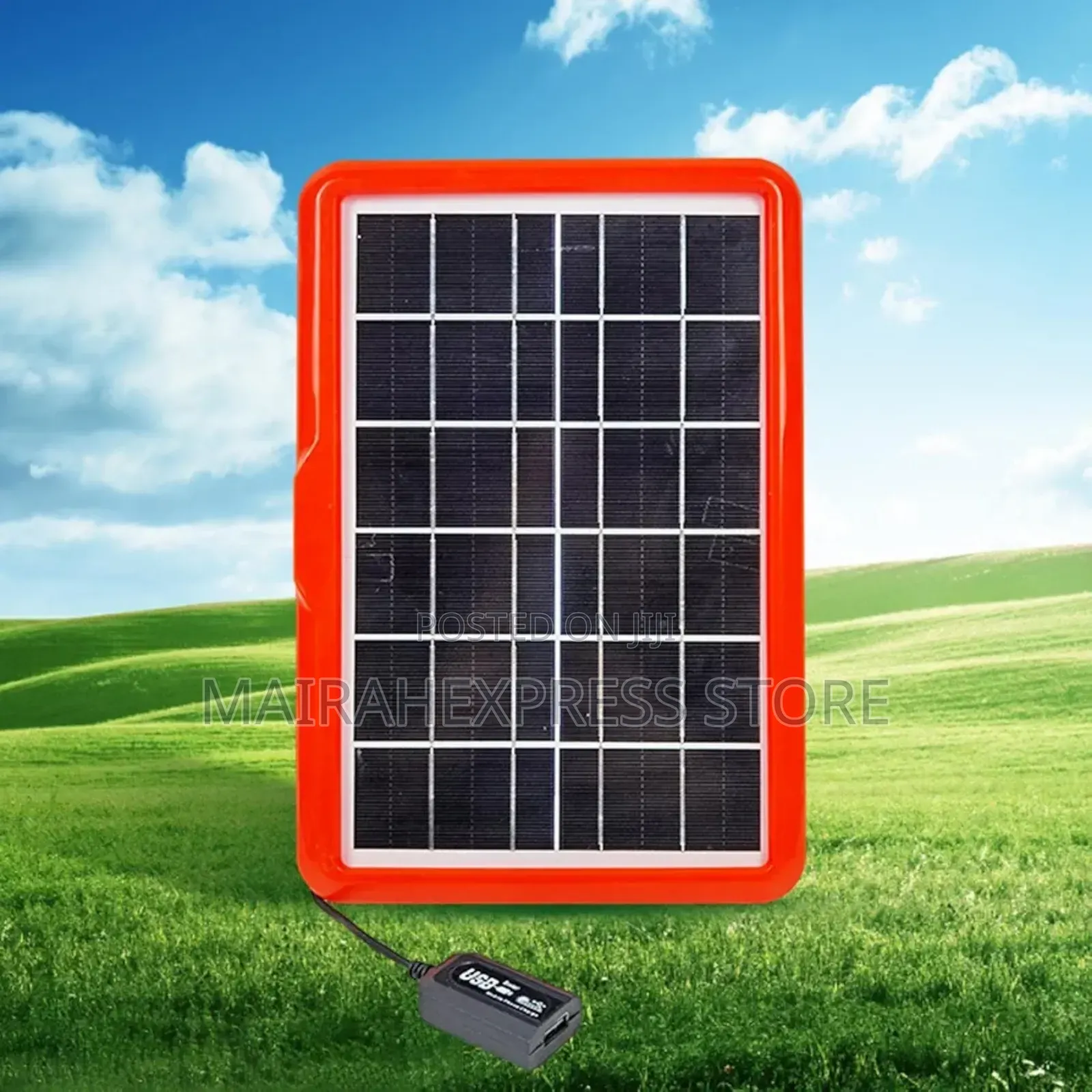 3.5w Solar Direct Charger + Usb Multi-Cable Set HMK