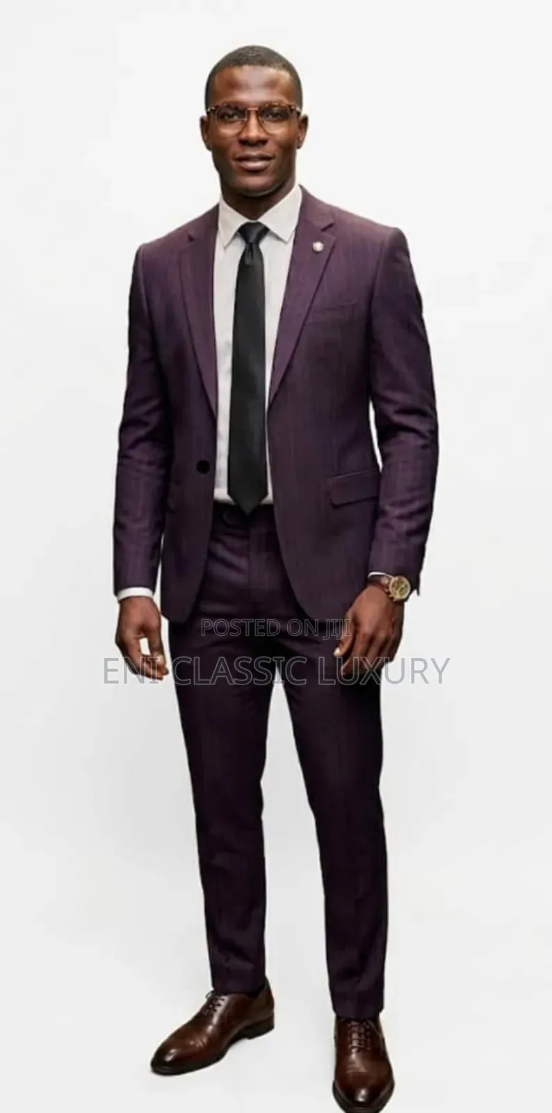 Best Quality Luxury Men's Suits Well Banded Package