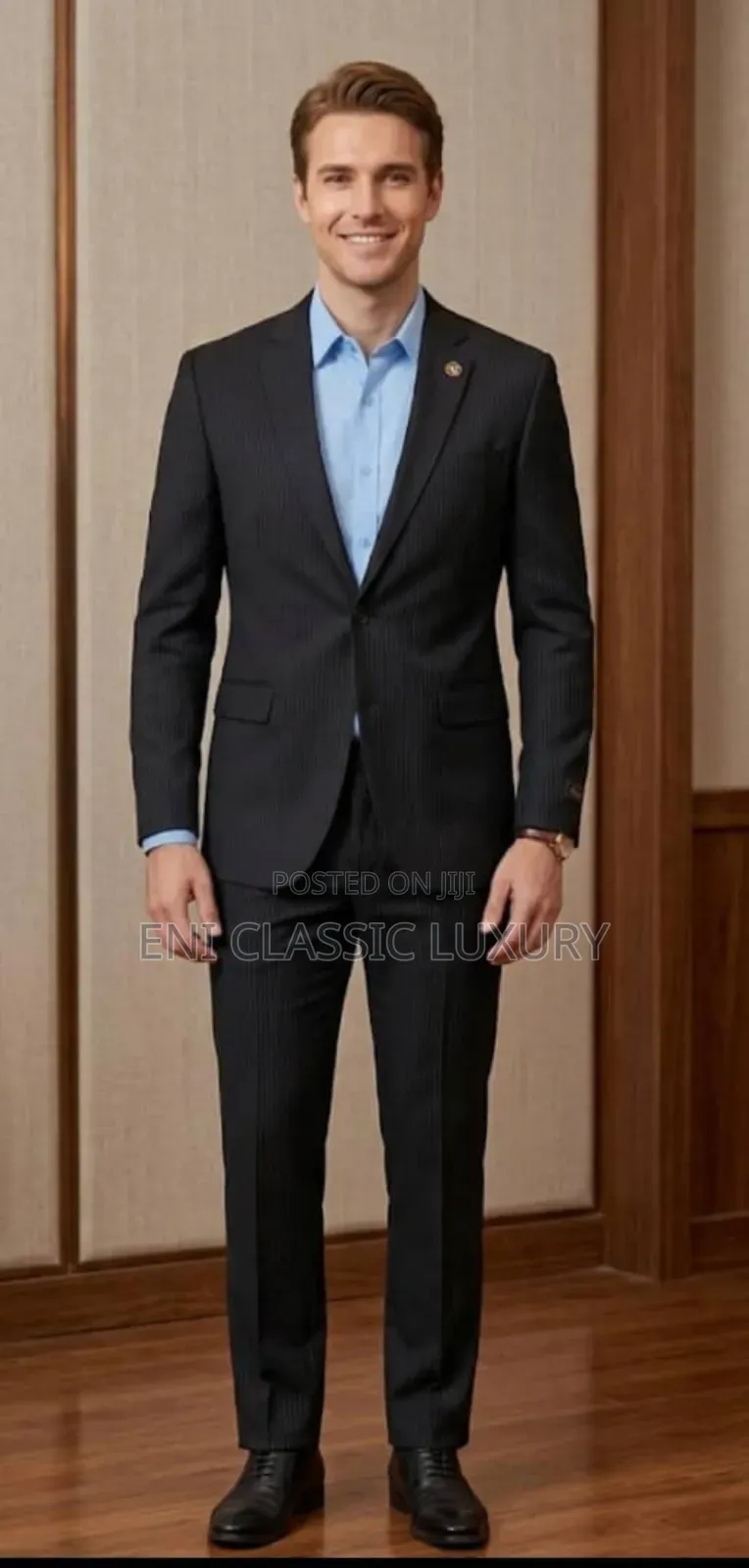 Best Quality Luxury Men's Suits Well Banded Package