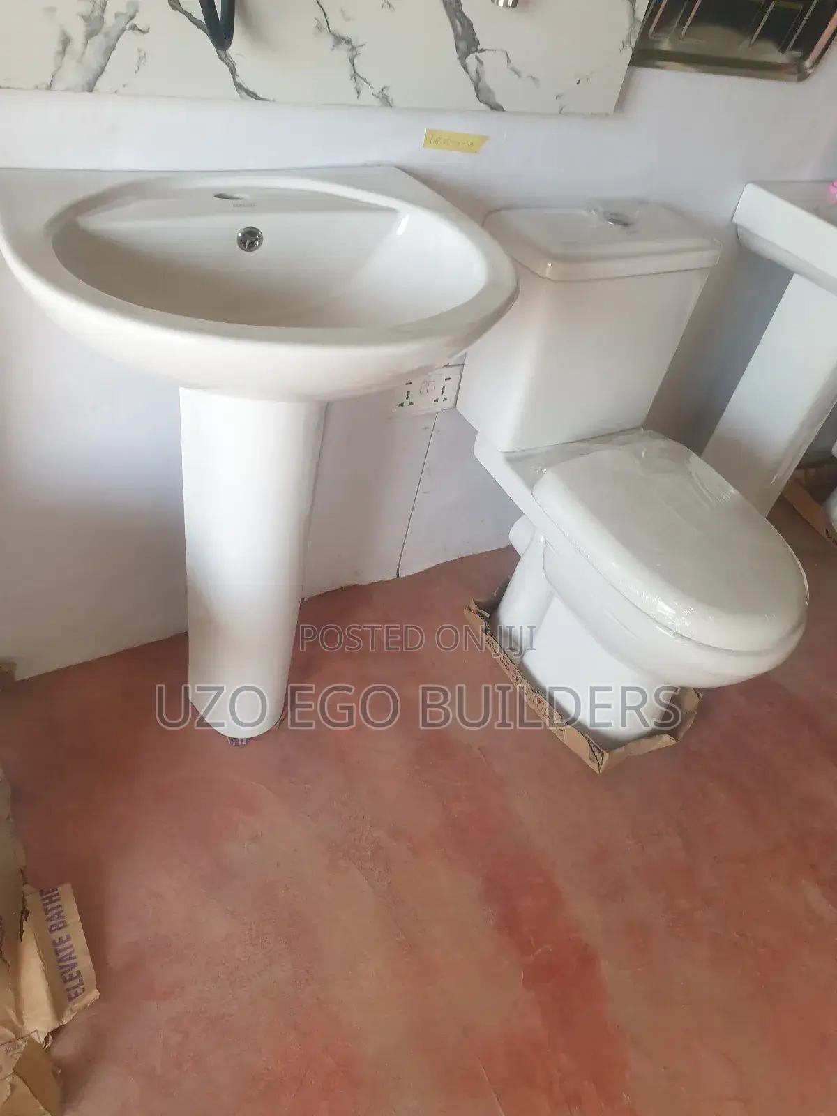 Bath Golden Diamond Wc Complete Set