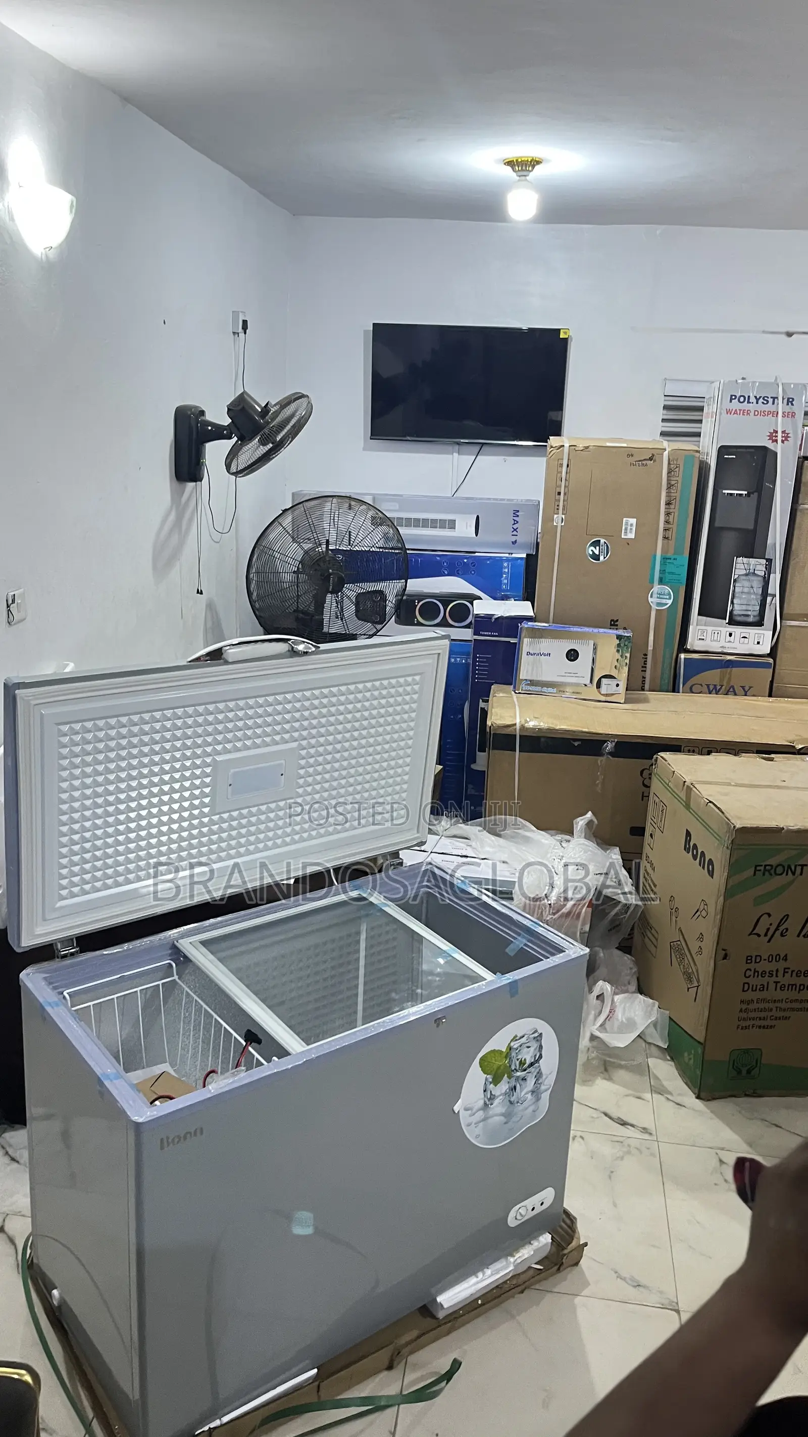 Bona 308l Inverter Chest Freezer Bd-004 – Household Cooling Appliance