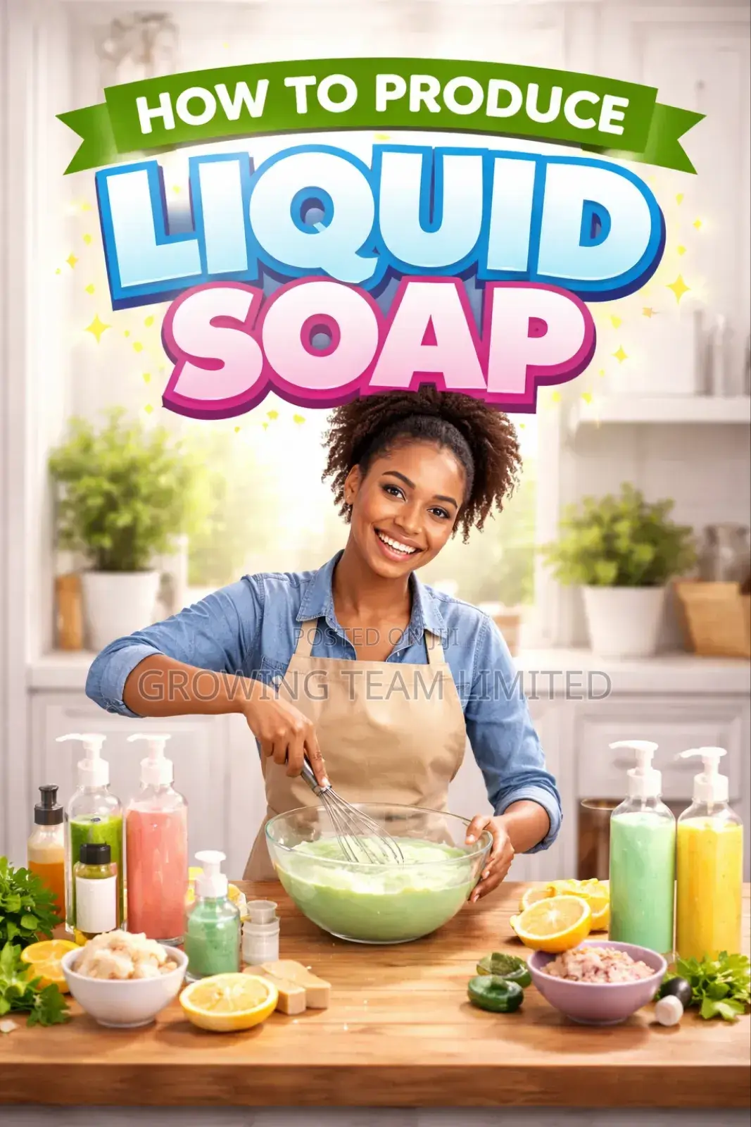 Soap Production|How to Produce Liquid Soap PDF Ebook