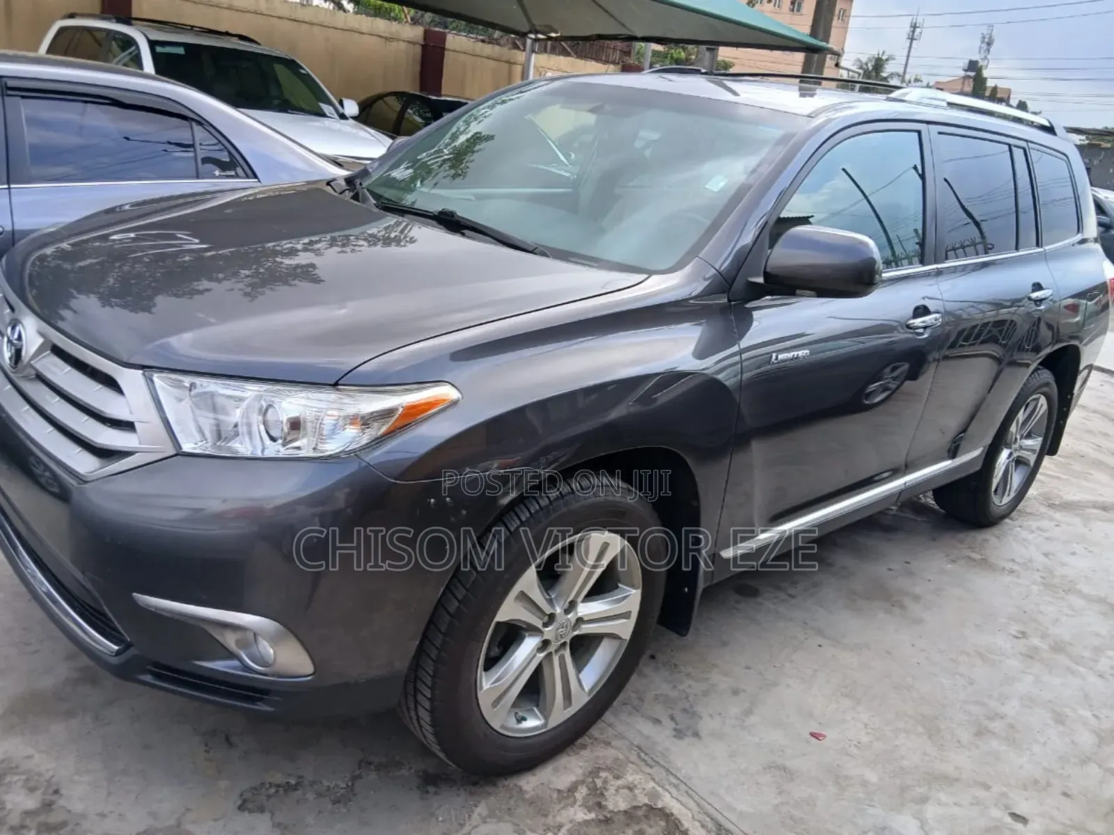 Toyota Highlander Limited 2011 Gray