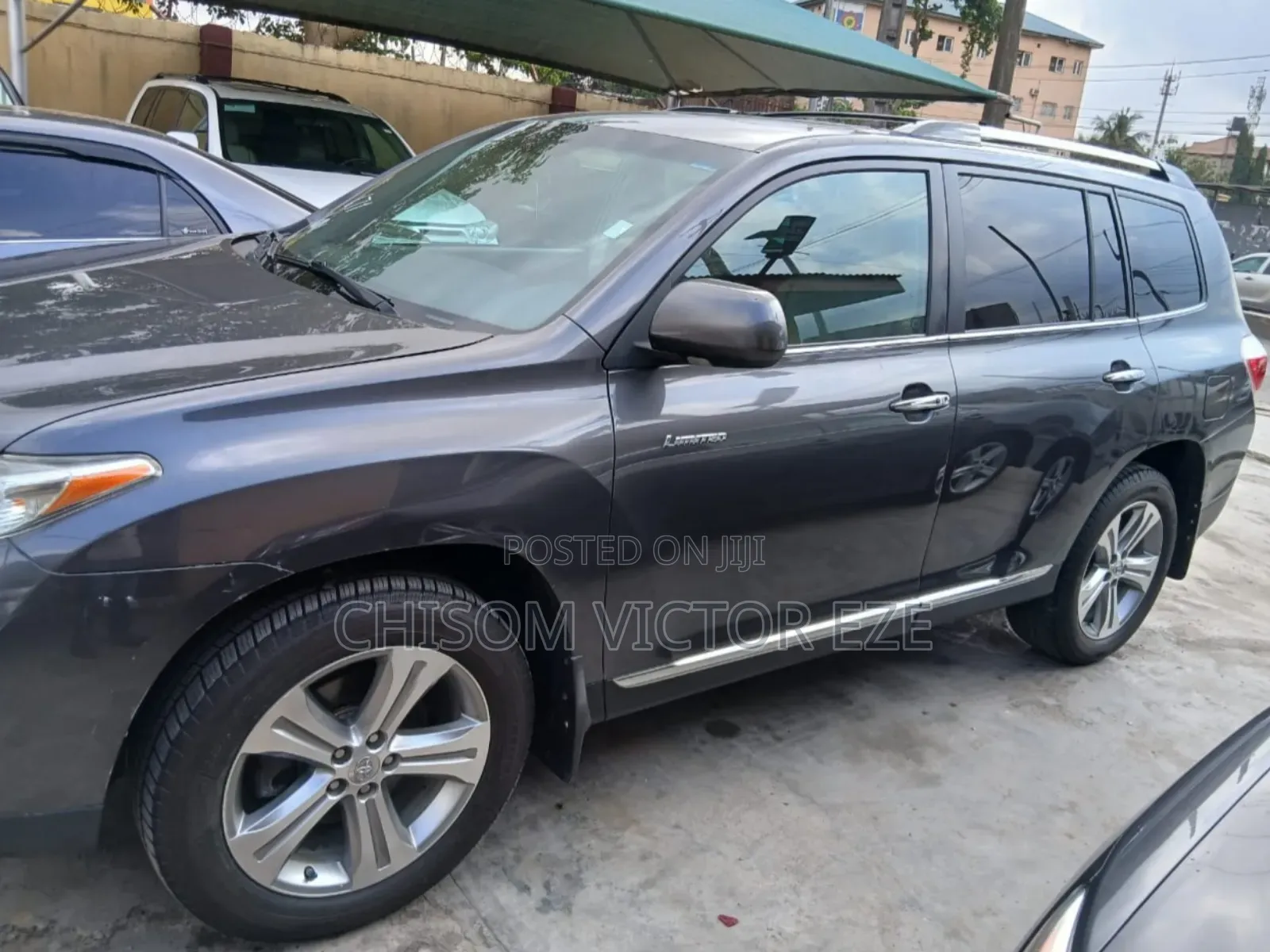 Toyota Highlander Limited 2011 Gray