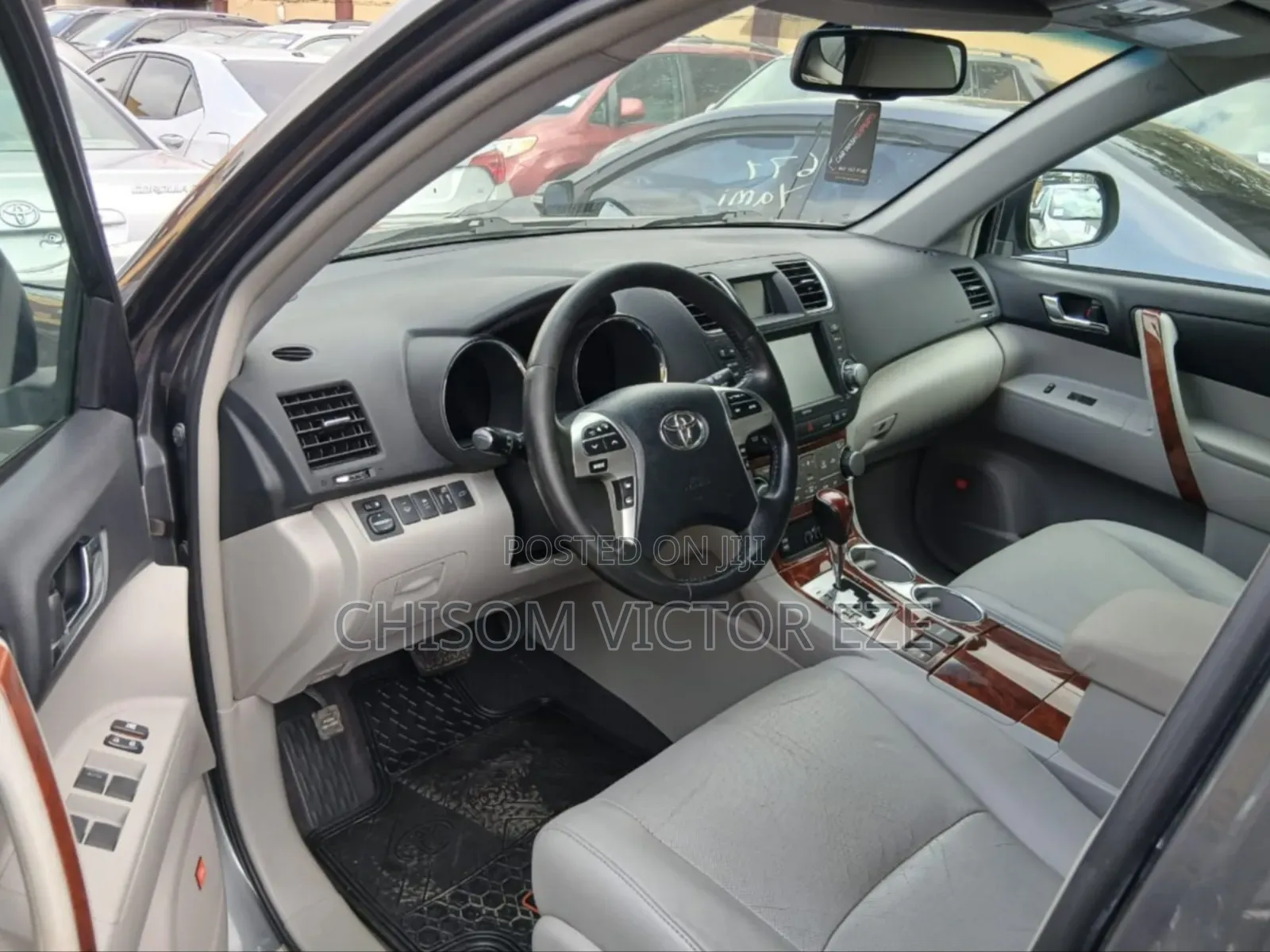 Toyota Highlander Limited 2011 Gray