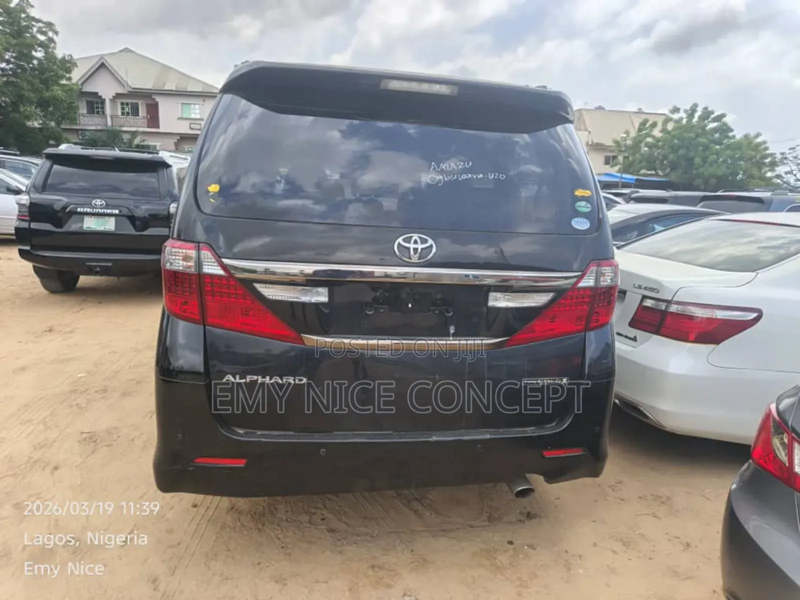 Toyota Alphard 2014 Black