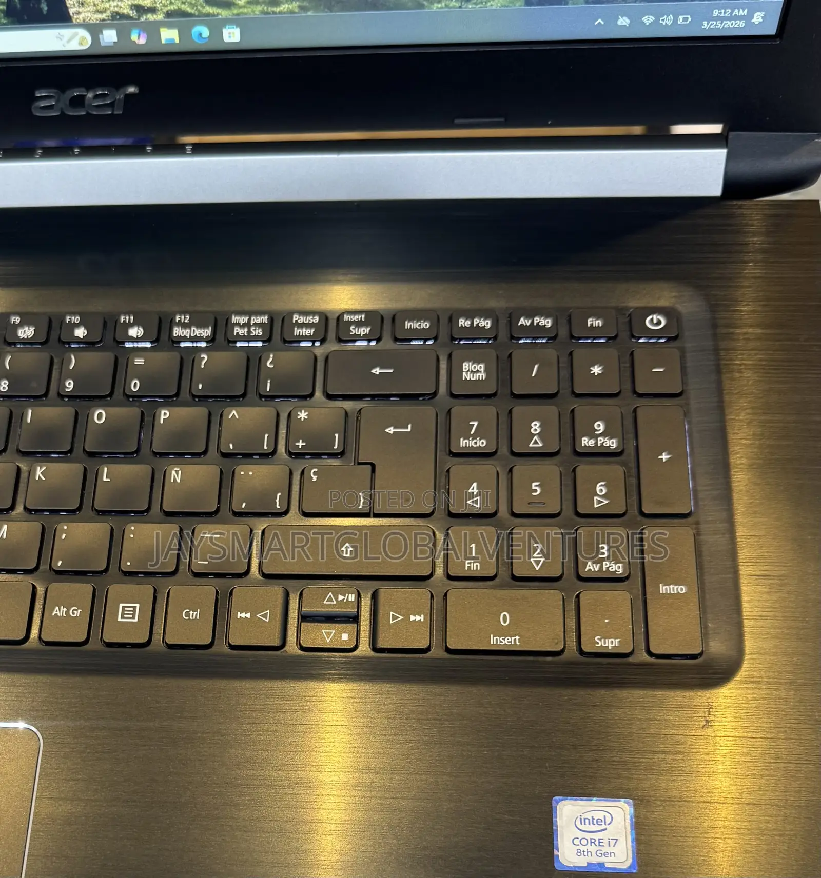 Laptop Acer Aspire A717 71G 16GB Intel Core i7 SSD 500GB