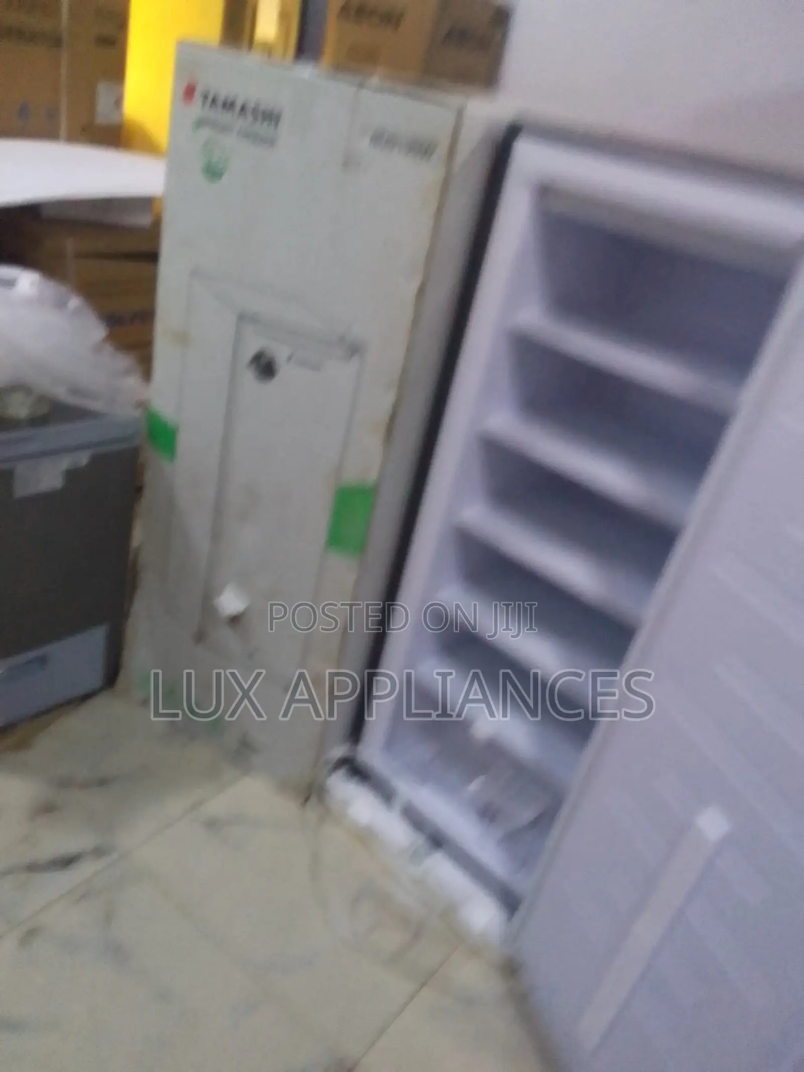 Tamashi Nu0190w Upright Freezer Easy Access Shelves