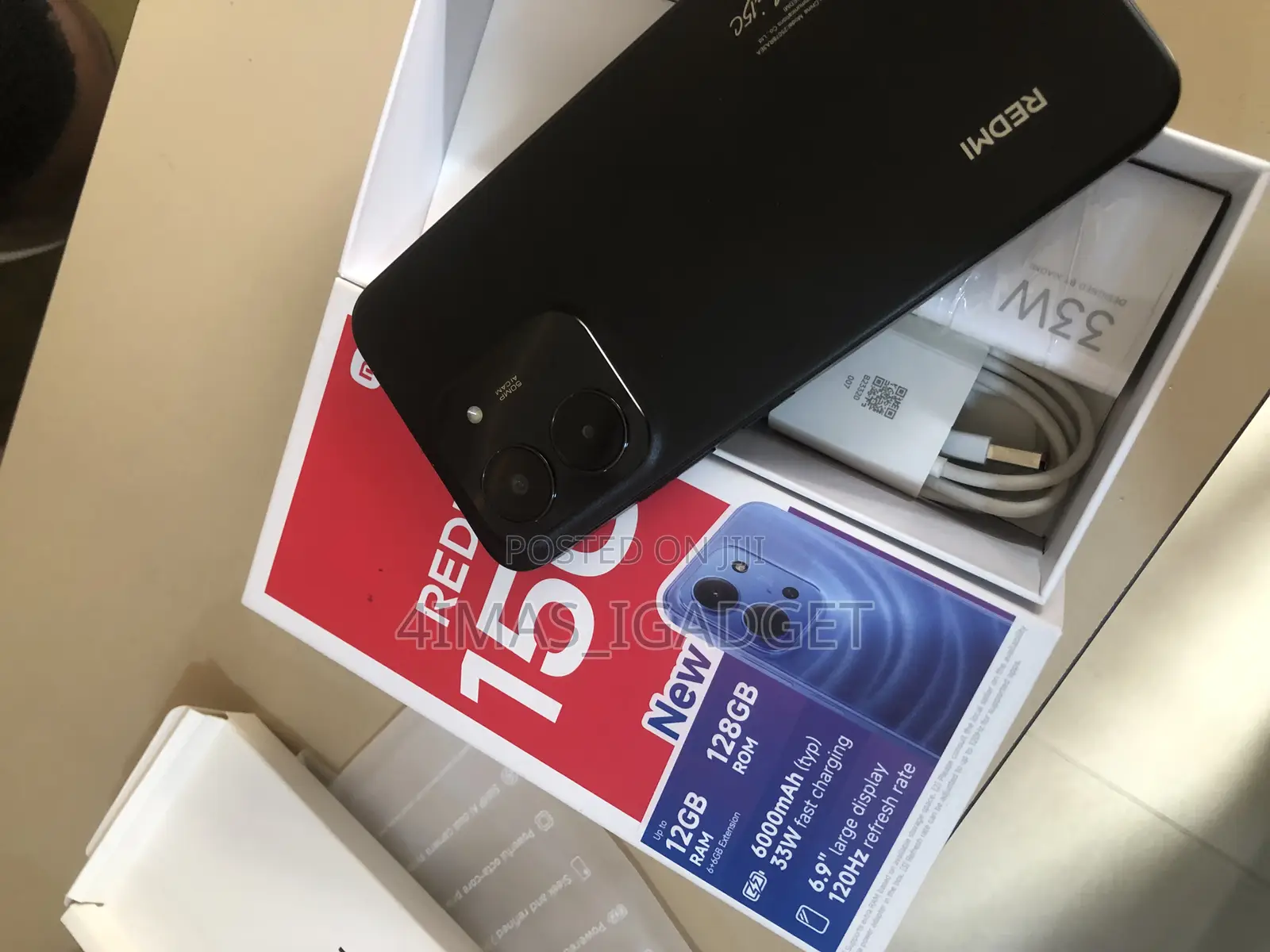 Xiaomi Redmi 15C 4G 128 GB Black