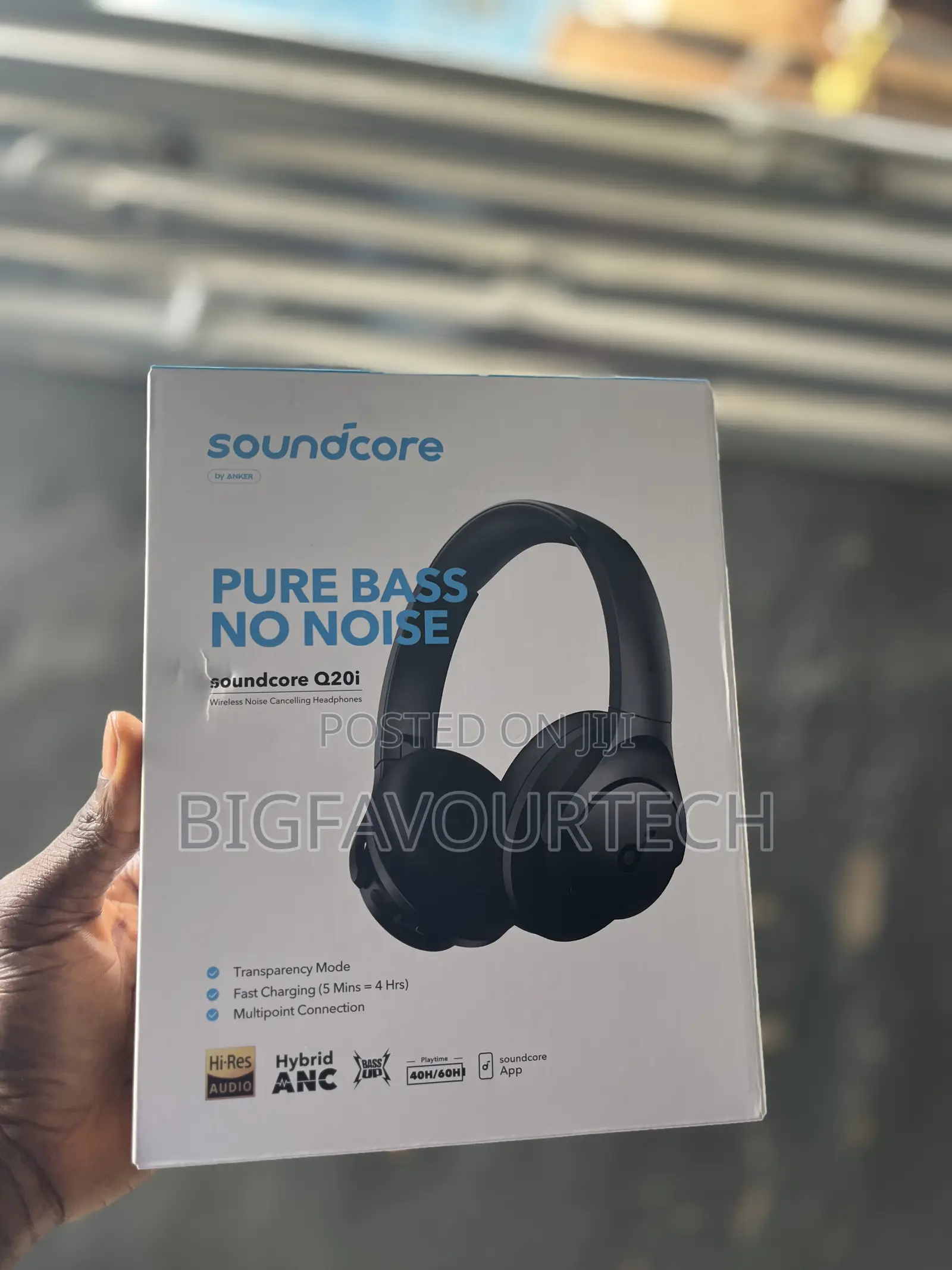 Sound Core Q20i | Hybrid Active Noise Cancelling Headphones