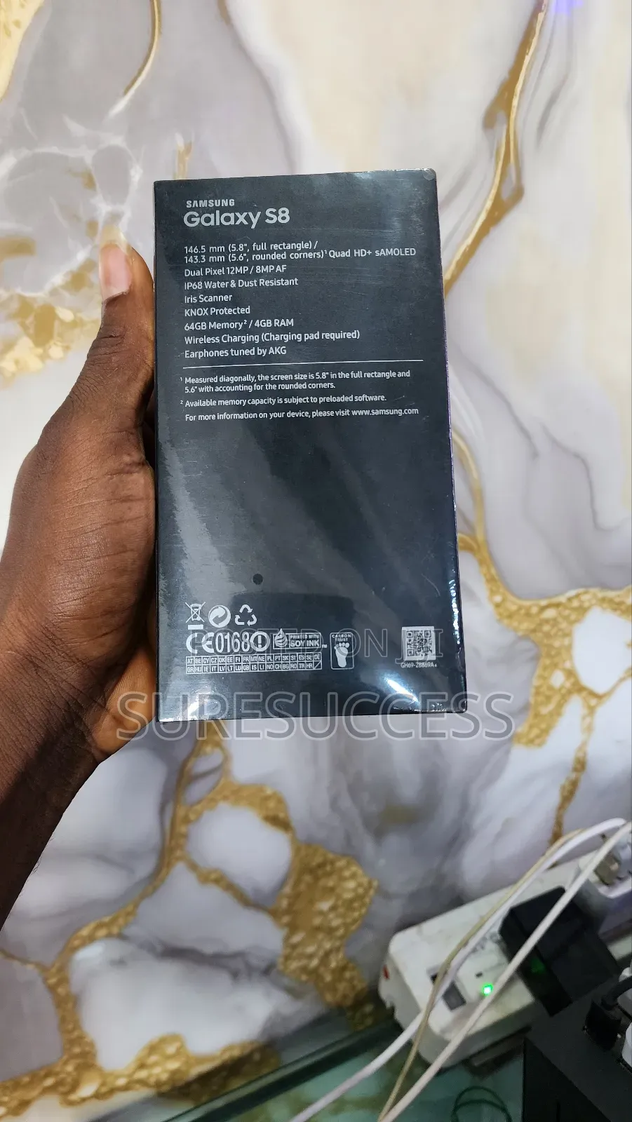 New Samsung Galaxy S8 64 GB Black