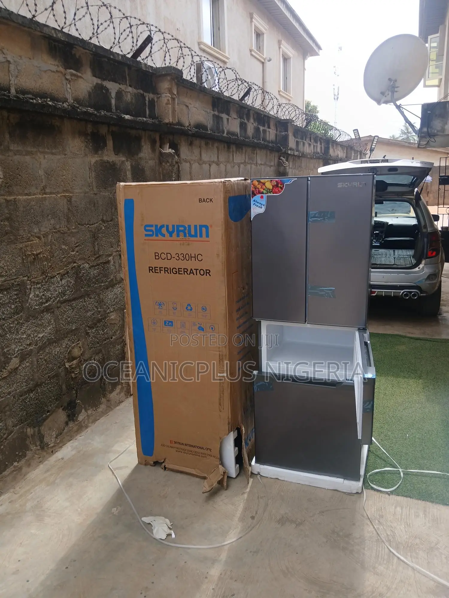 Skyrun BCD-330hc Double Section Fridge 300l