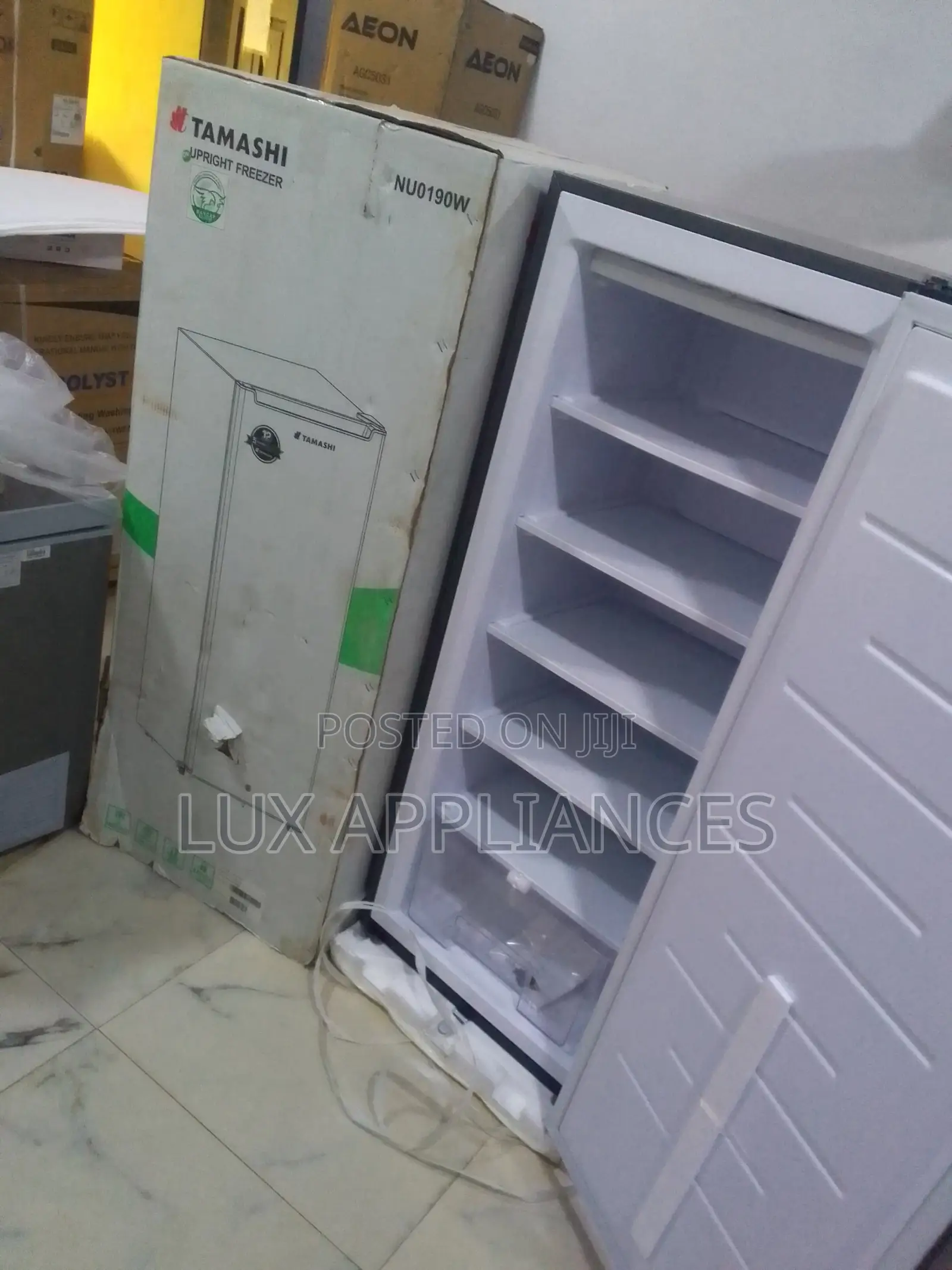 Tamashi Nu0190w Upright Freezer Best for Ice Storage