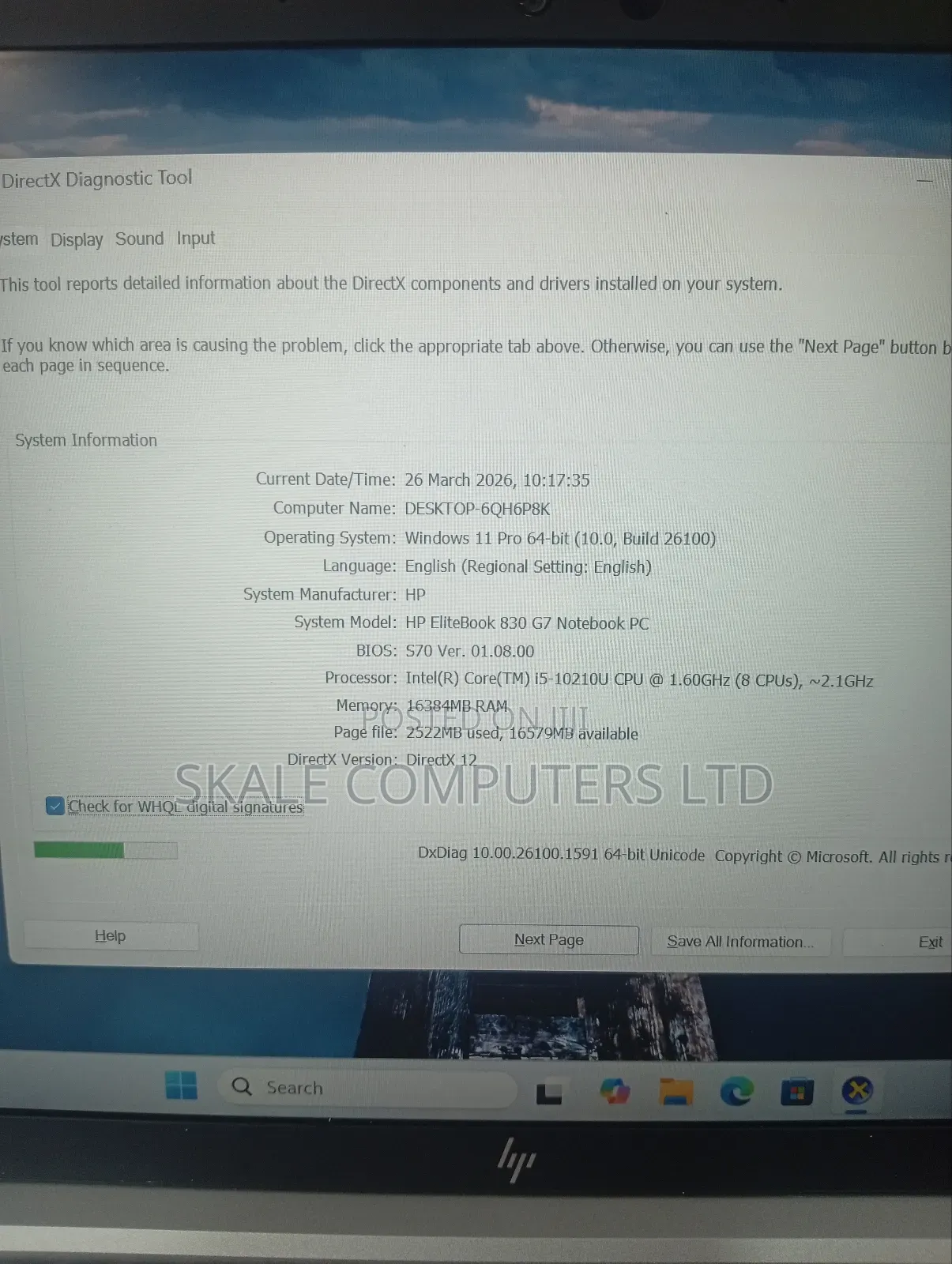Laptop HP EliteBook 830 G7 16GB Intel Core i5 SSD 256GB