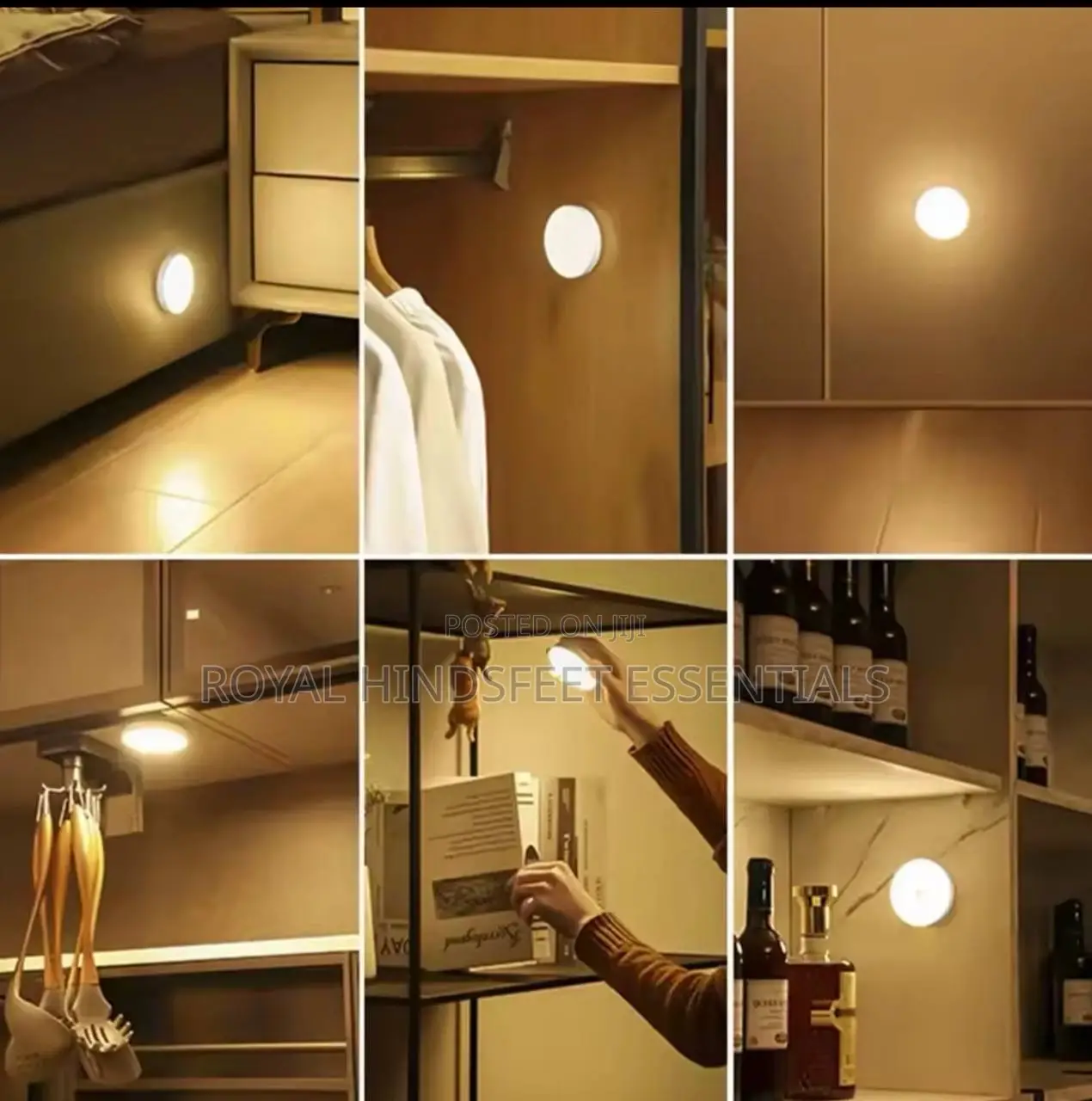 White/Warm Light Magnetic Night Light
