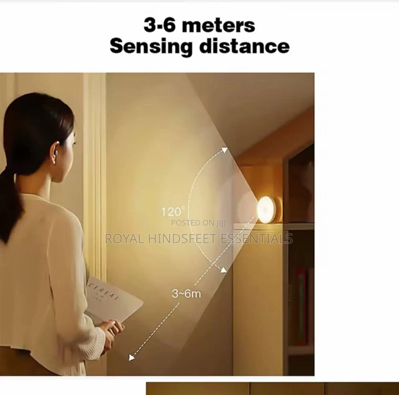 White/Warm Light Magnetic Night Light