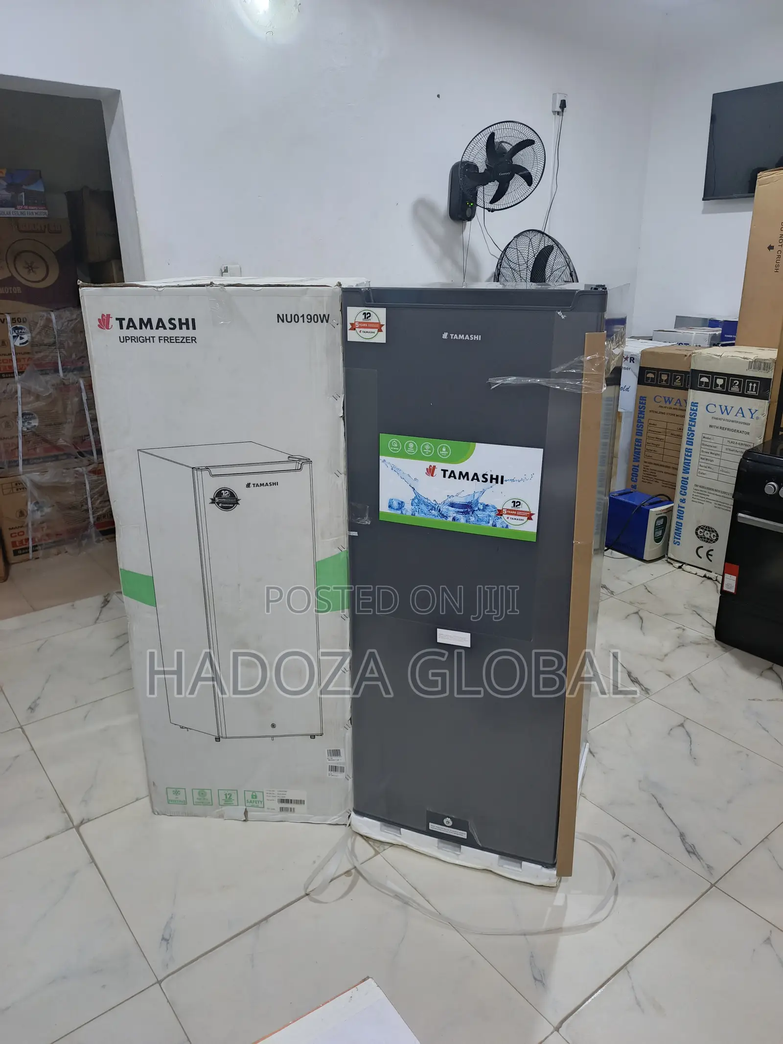Tamashi Deep Upright Freezer – Durable and Reliable