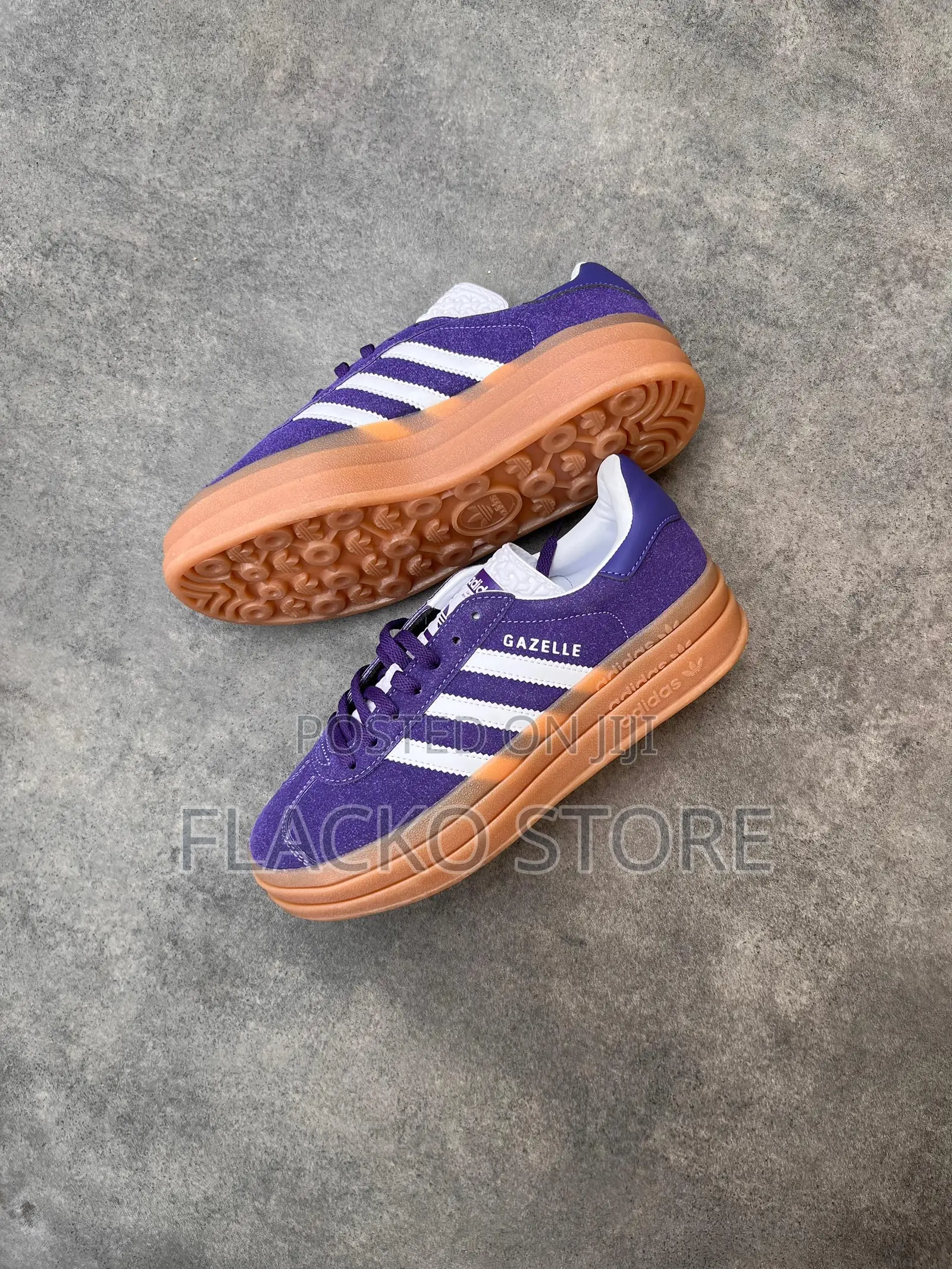 Original Adidas Gazelle Bold Sole Sneakers