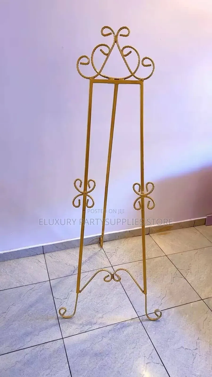 Gold Easel Stand for Sale