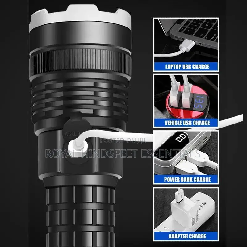 Ultra Bright Zoom Lantern Led Flashlight