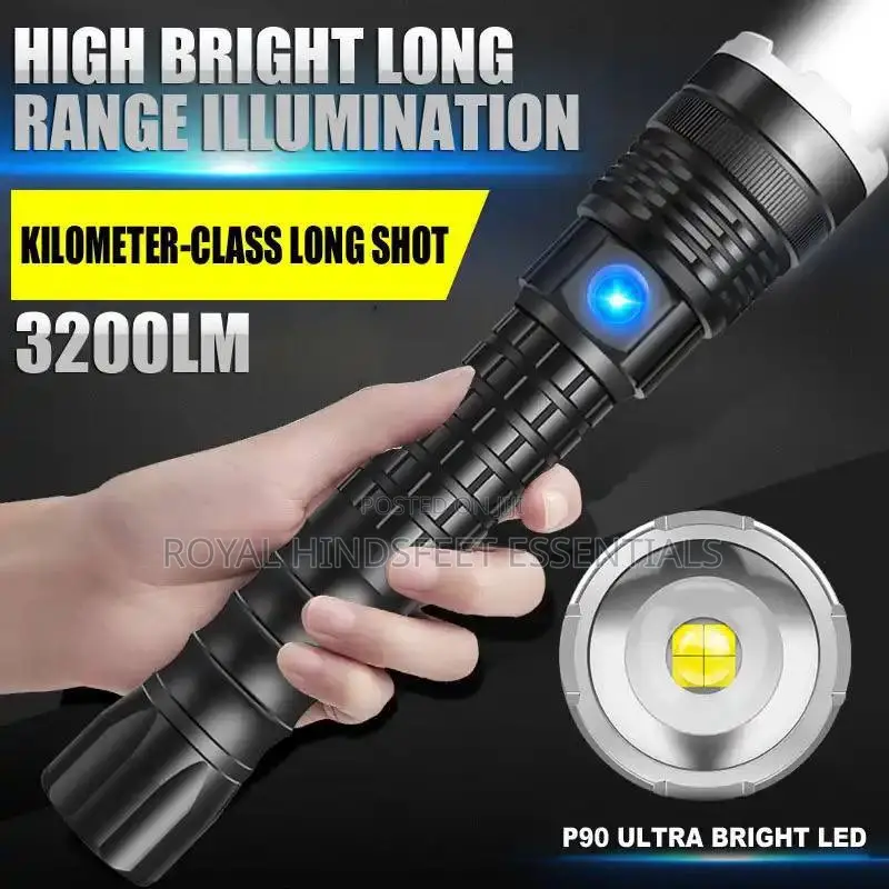 Ultra Bright Zoom Lantern Led Flashlight