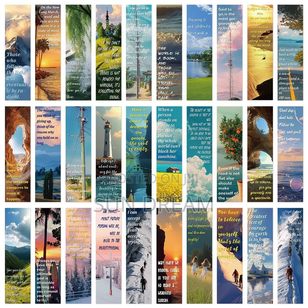 27 Pieces Positive Book Mark Self Confidence Book Marks