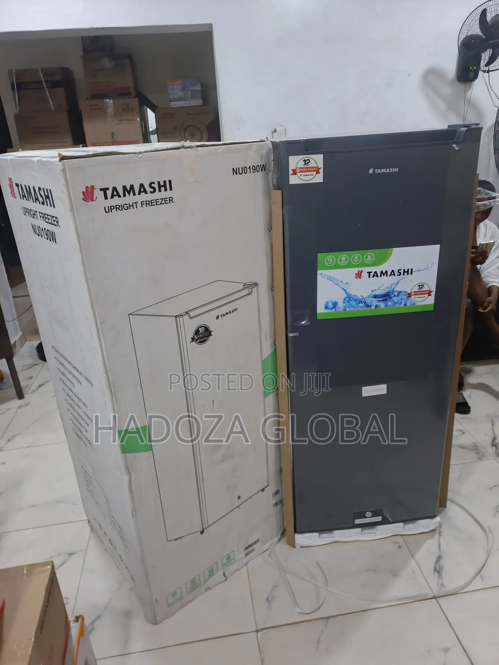 Tamashi Upright Freezer – Super Freezing Power