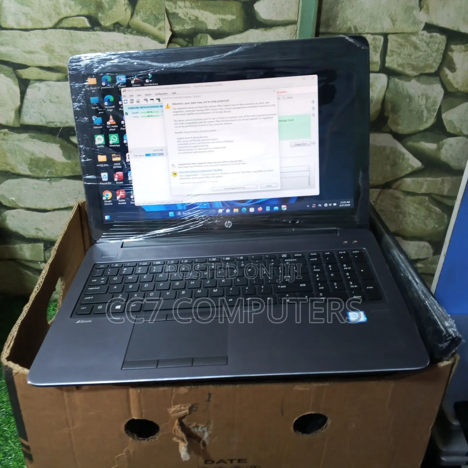 Laptop HP ZBook 15 G4 16GB Intel Core i7 SSD 256GB