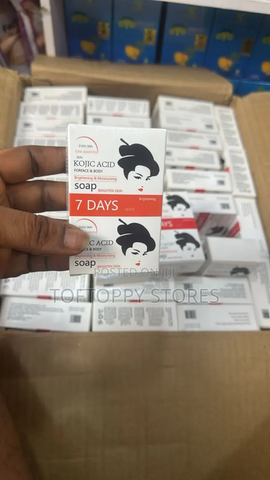 Kojic Acid Face and Body Brightening and Moisturizing Soap