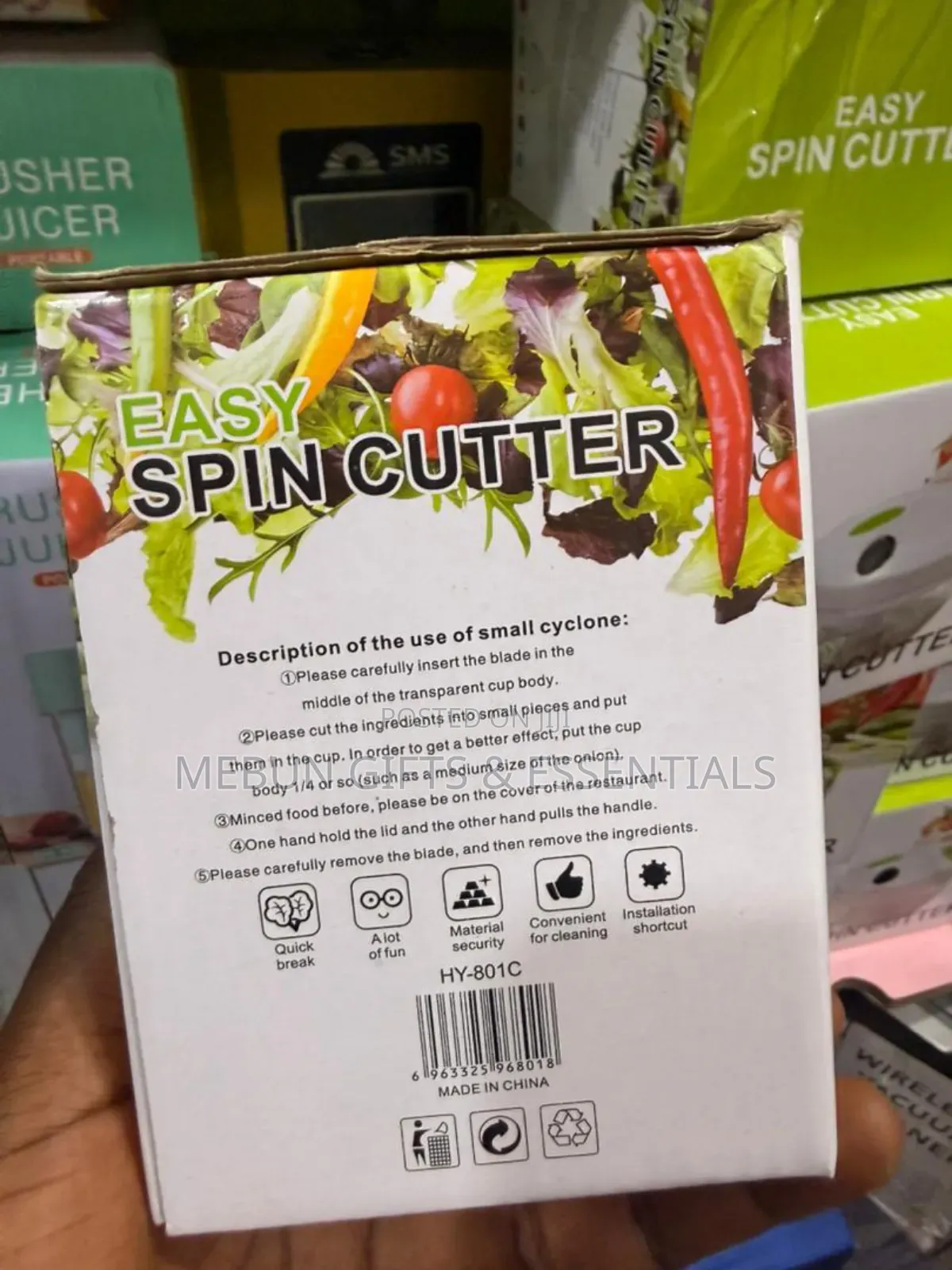 Easy Spin Cutter