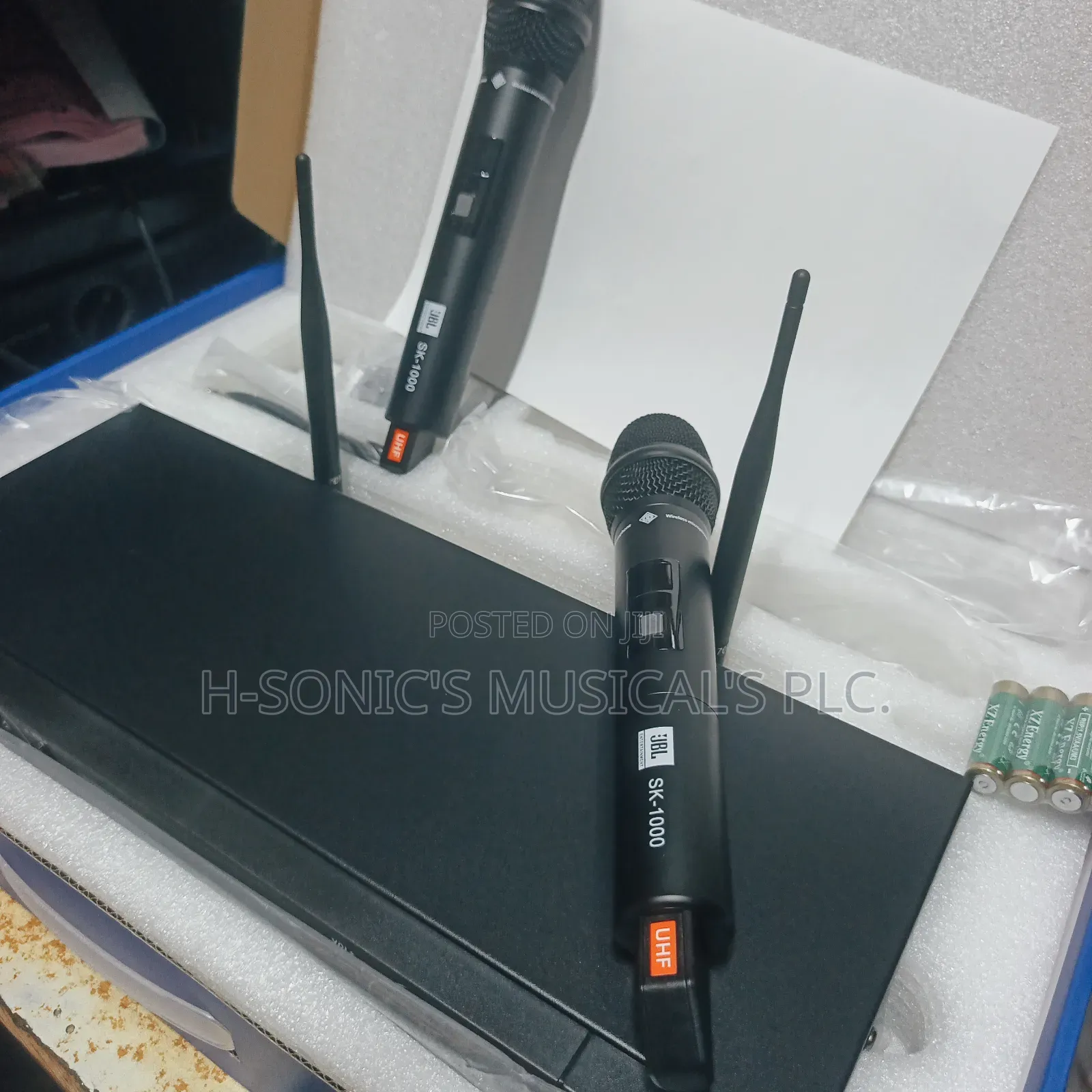 Professional JBL Sk-1000 Wireless Microphone.