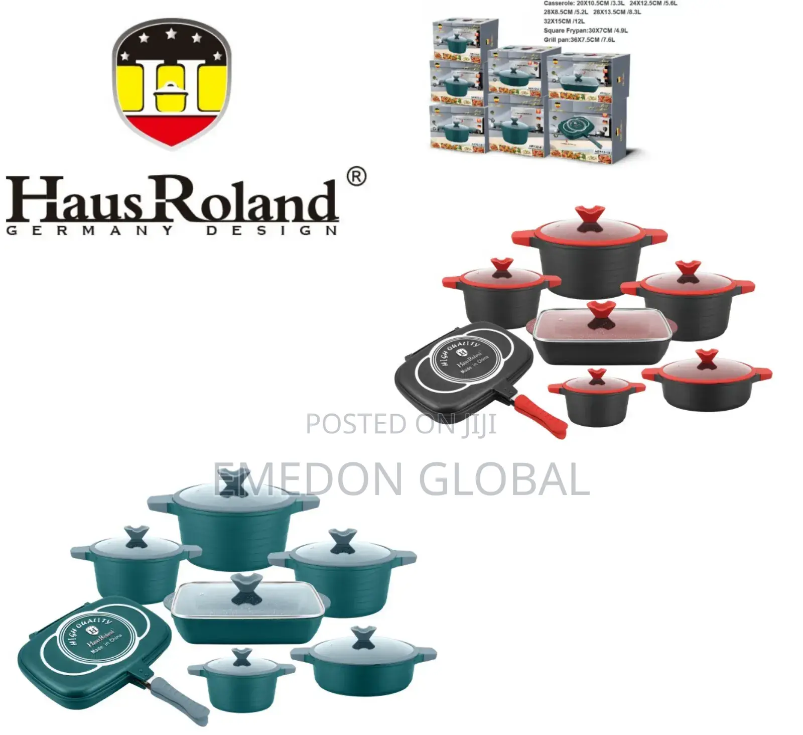 Haus Roland Germany Design Cookware