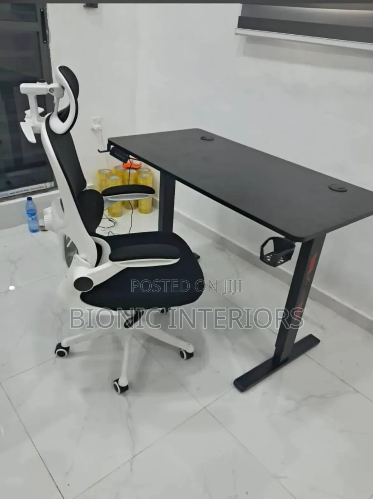 Adjustable Game Table and Office Chair