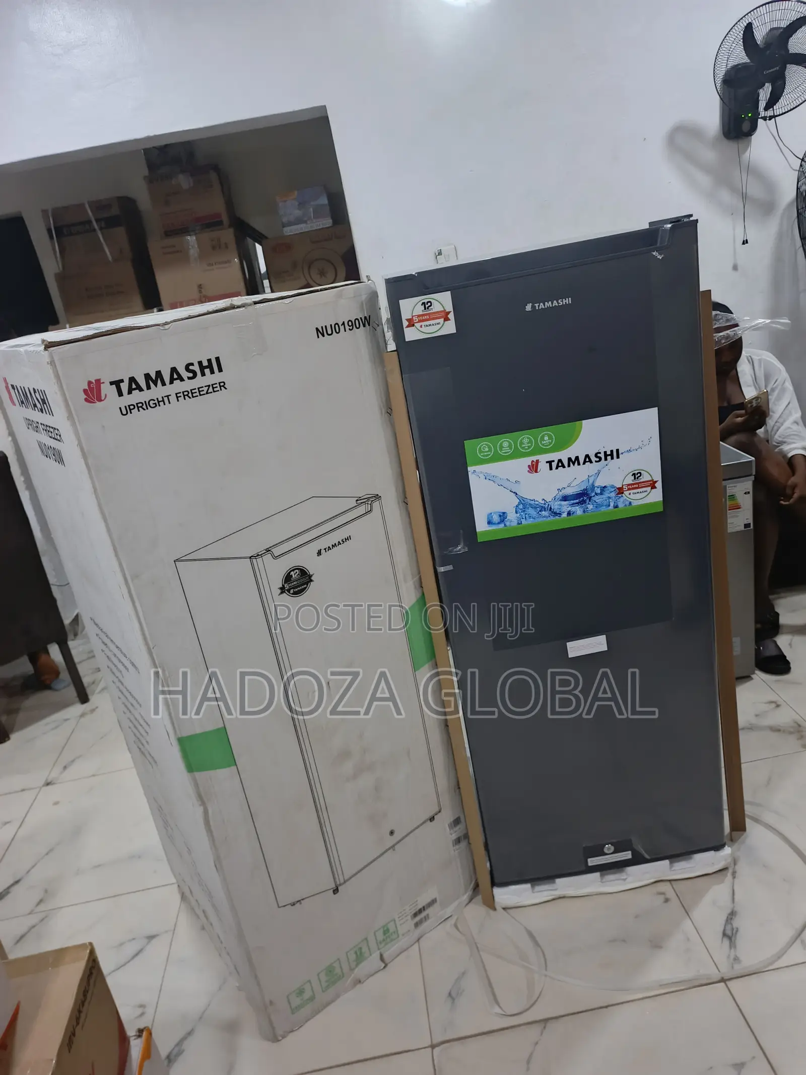 Tamashi Upright Freezer – Strong and Durable for Families