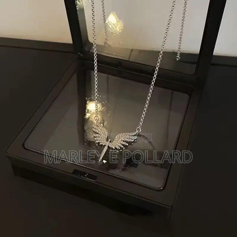 Iced Out Mini Unisex Silver Necklace