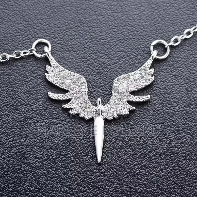 Iced Out Mini Unisex Silver Necklace
