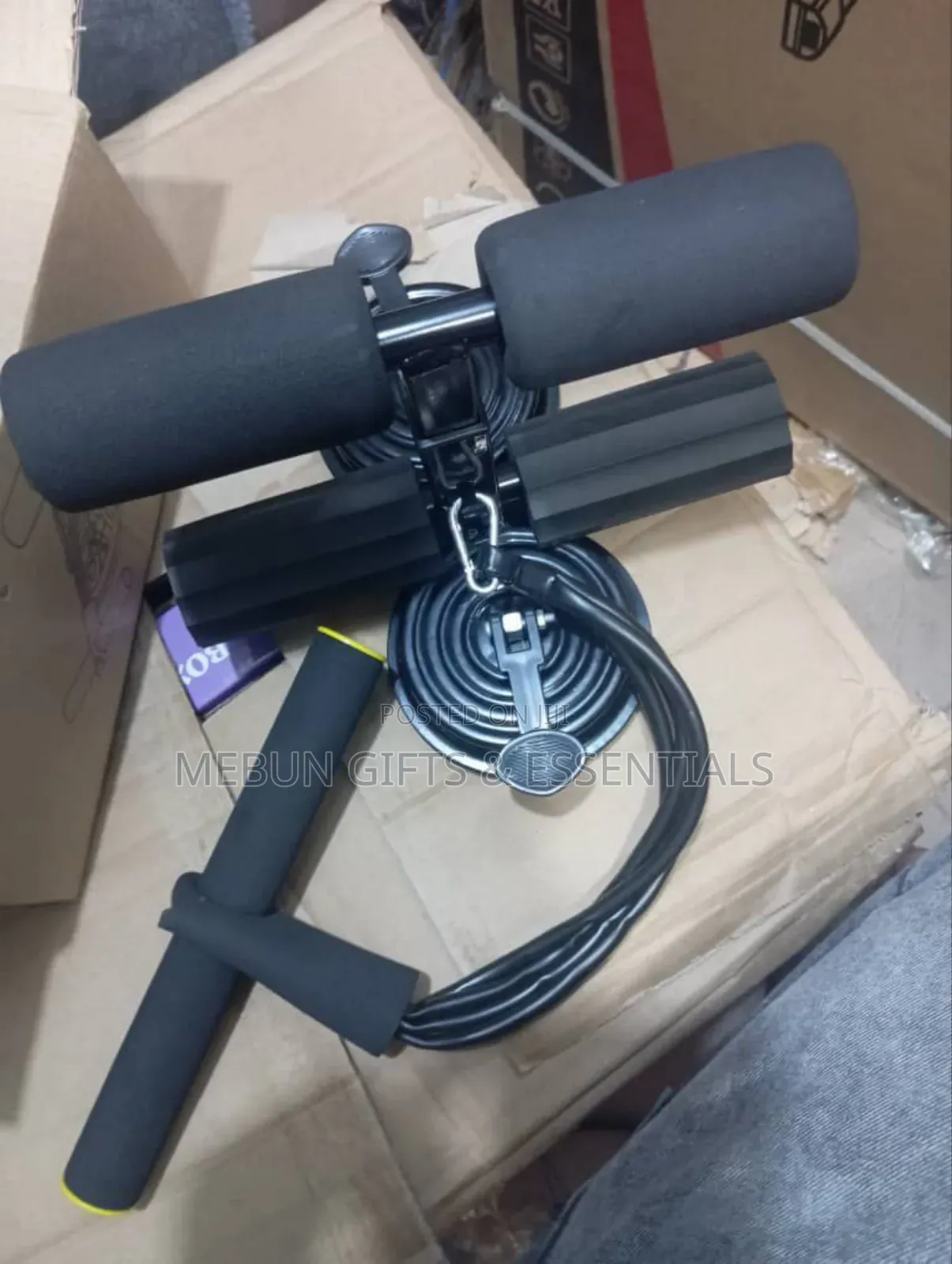 Portable Self Suction Sit-Up Bar