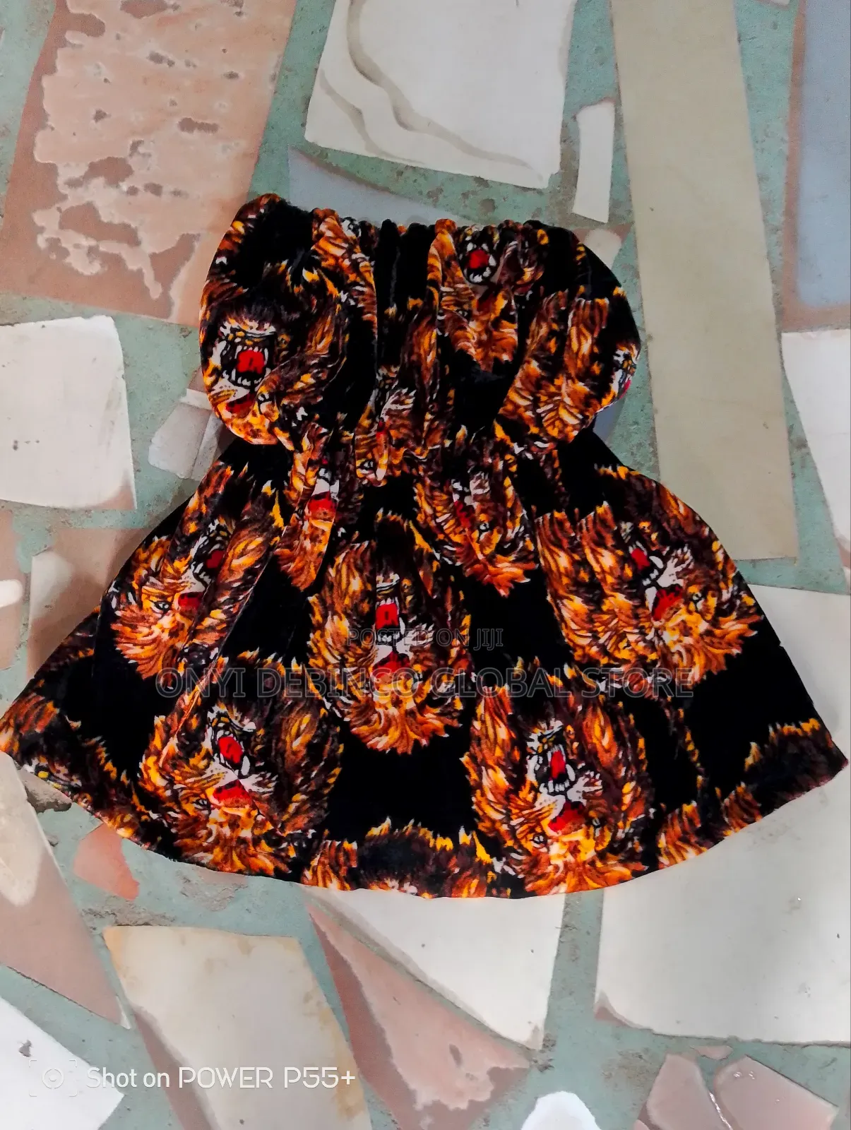 Igbo Isiagu Cultural Day Attire Cloth for Baby Girl