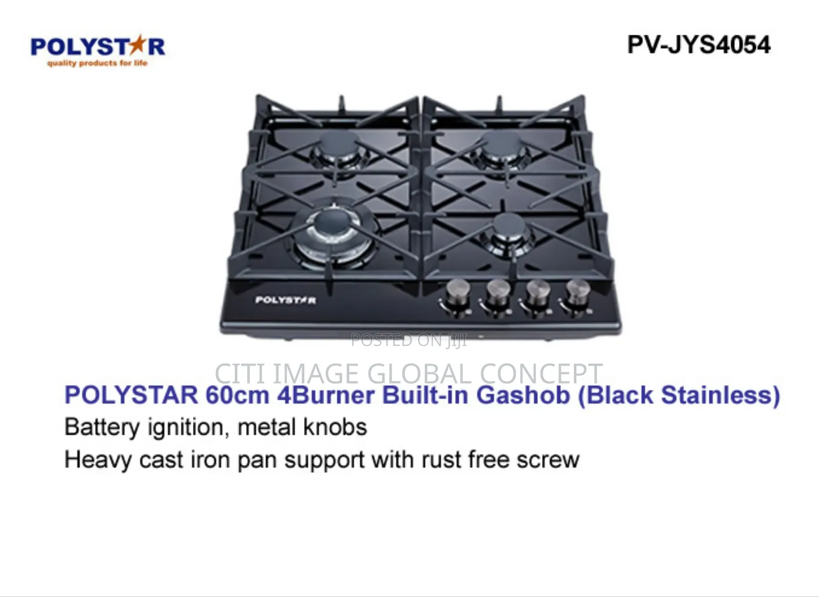 Polyester Cabinet Gas Cooker