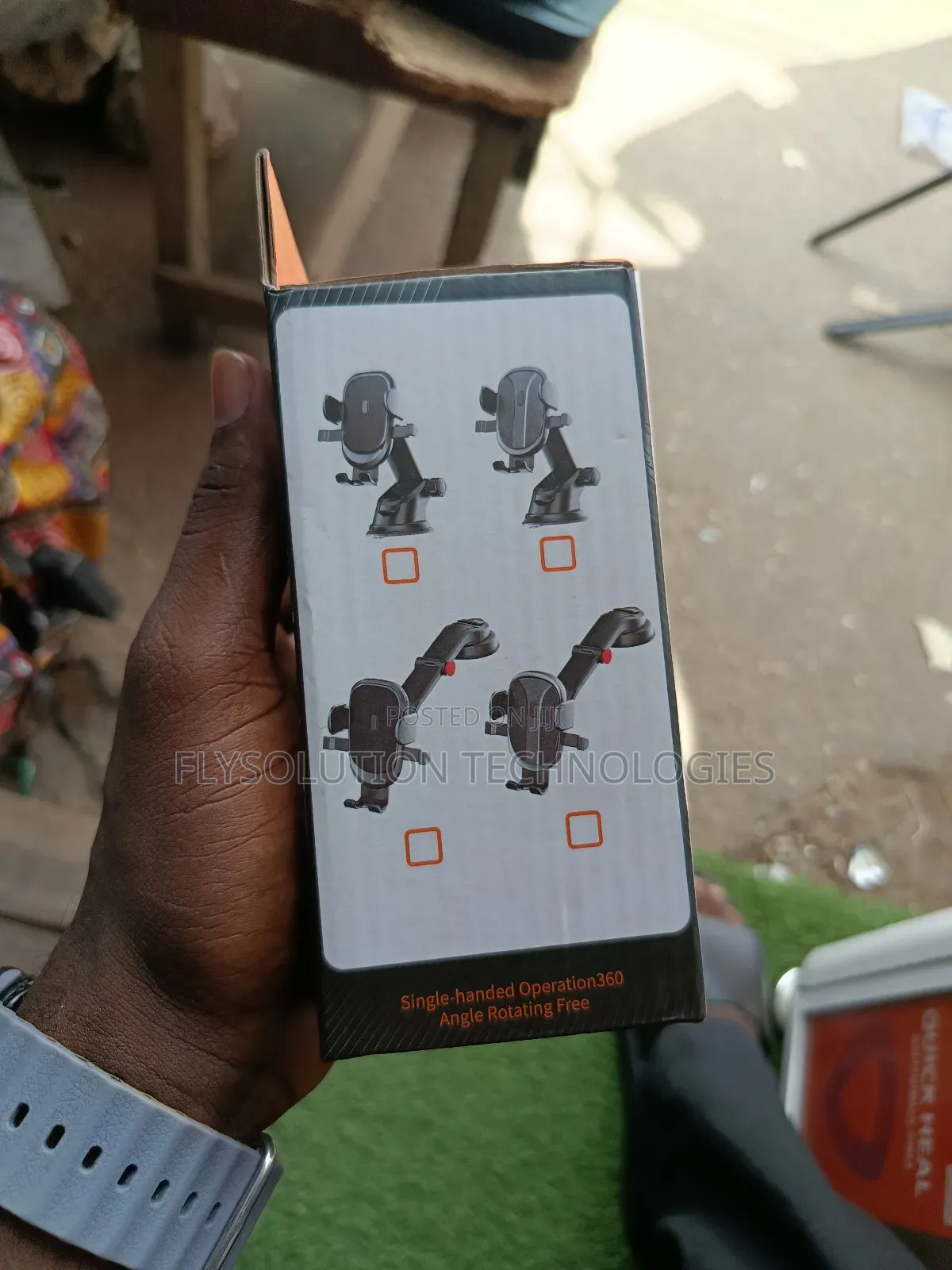 Mechanical Clamping Mobile Phone Holder