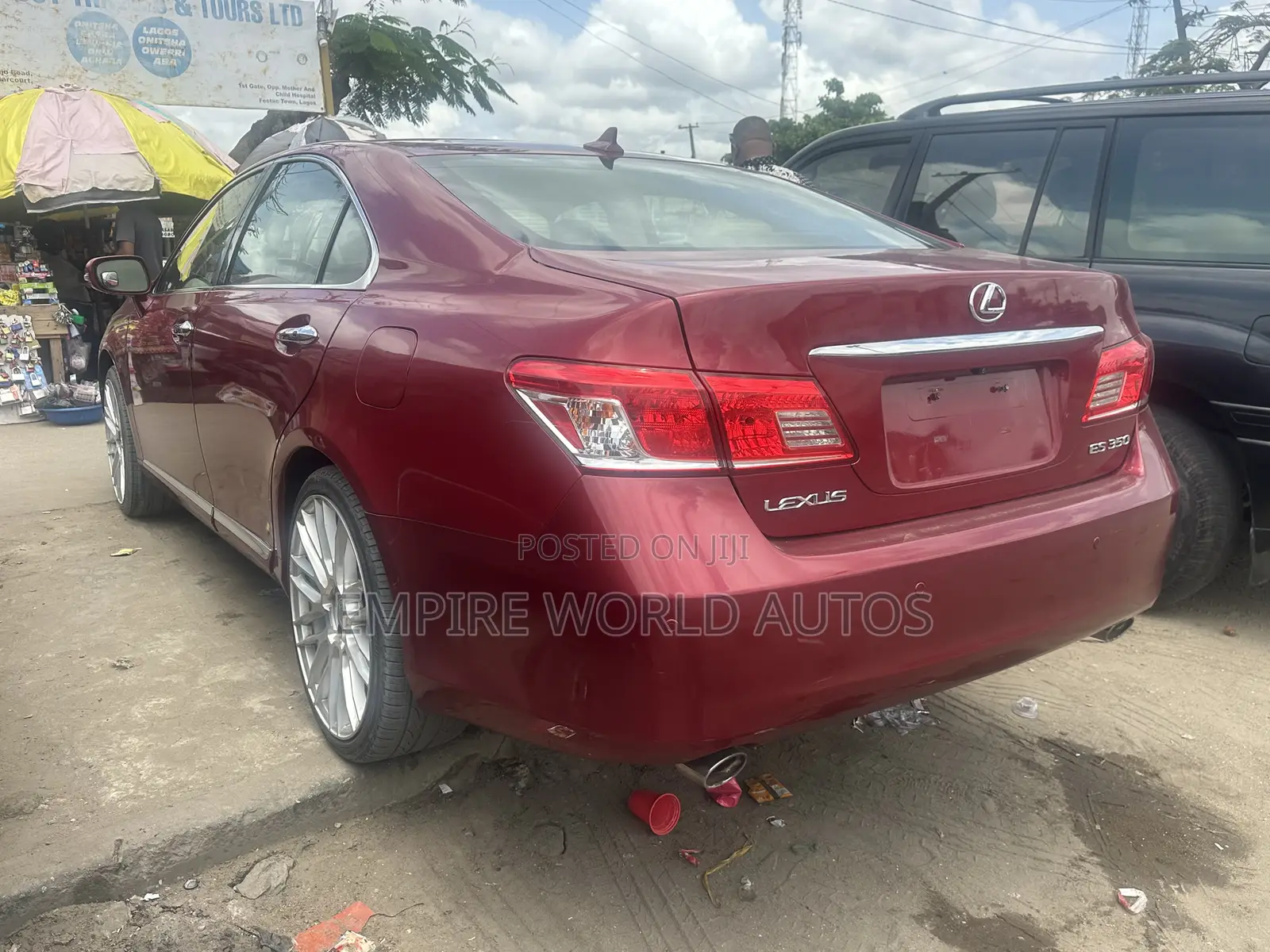 Lexus ES 350 2011 Red