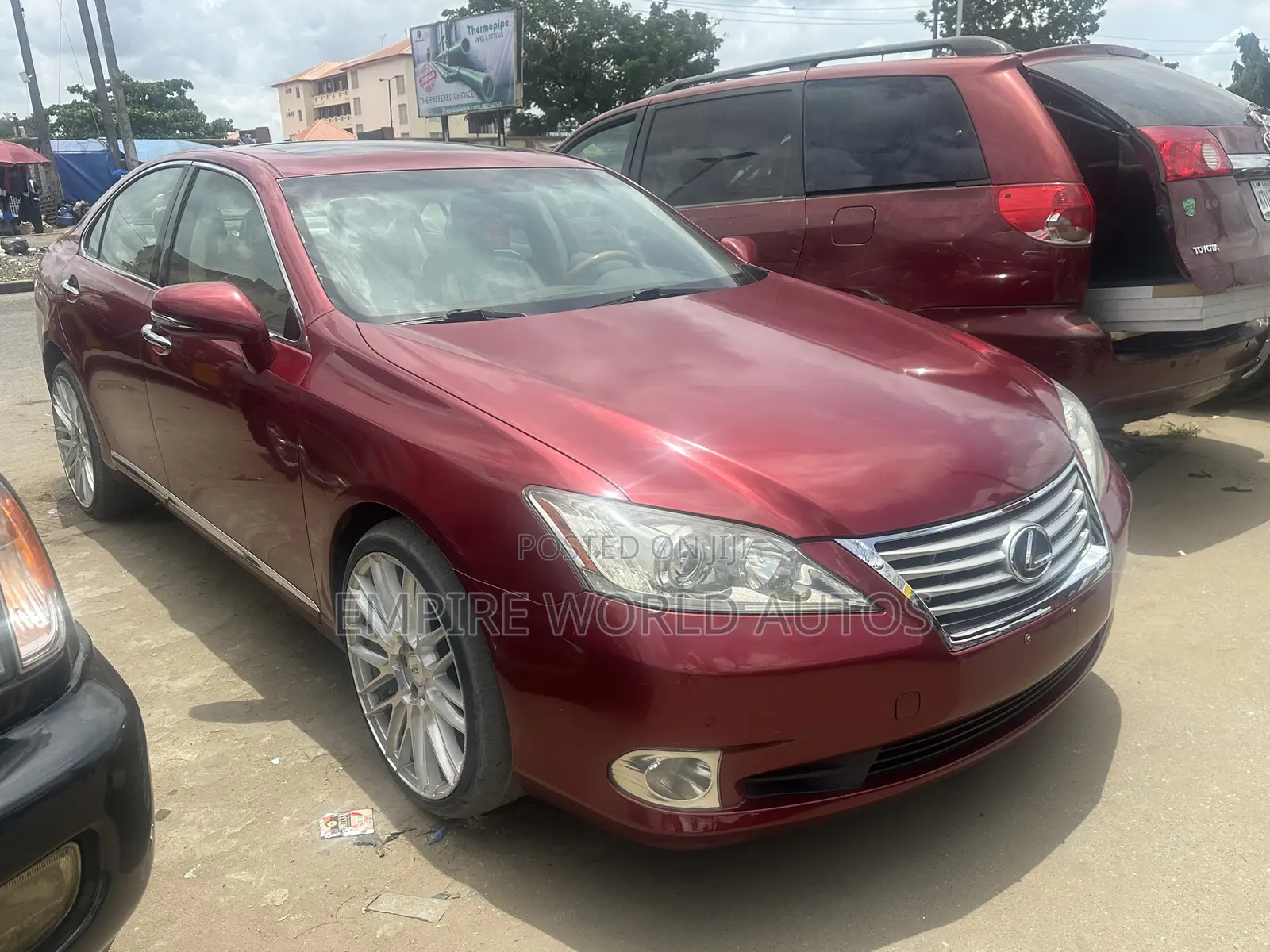 Lexus ES 350 2011 Red